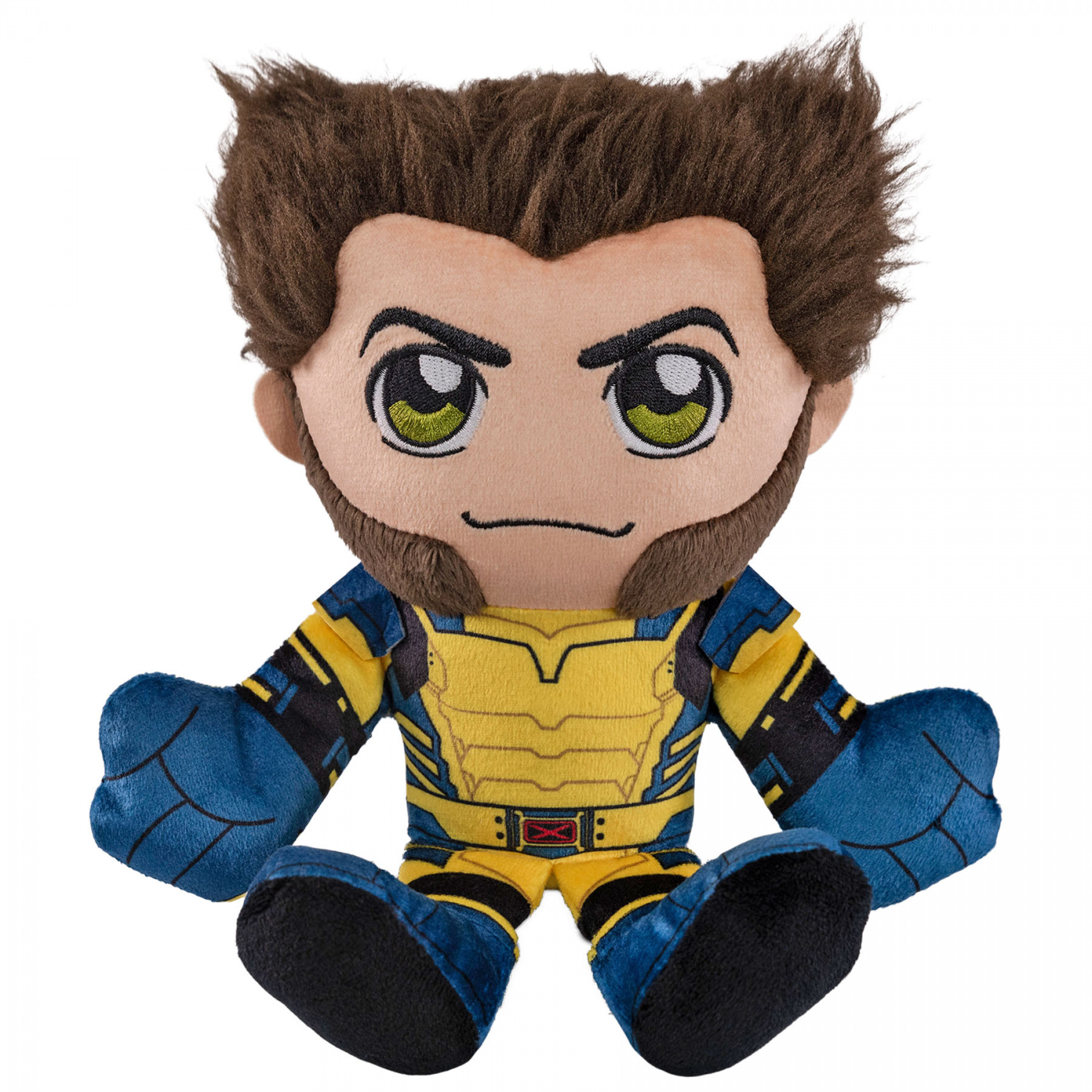 Wolverine Deadpool 3 8' Kuricha Sitting Plush Doll, Multi-Color