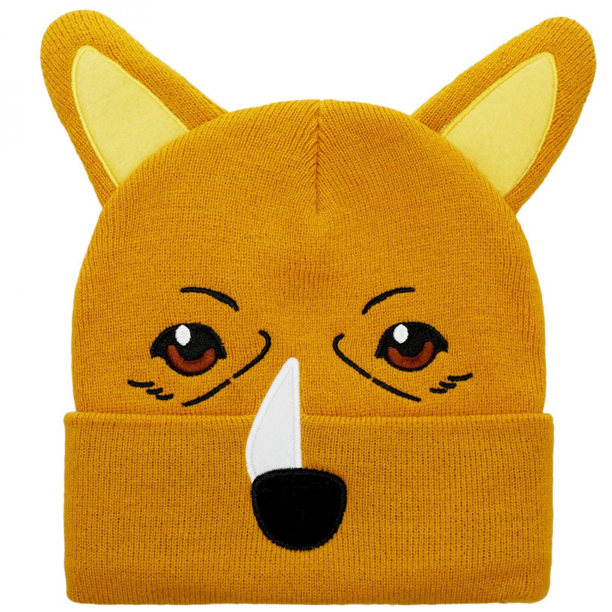 Cowboy Bebop Ein Big Face Beanie, Yellow