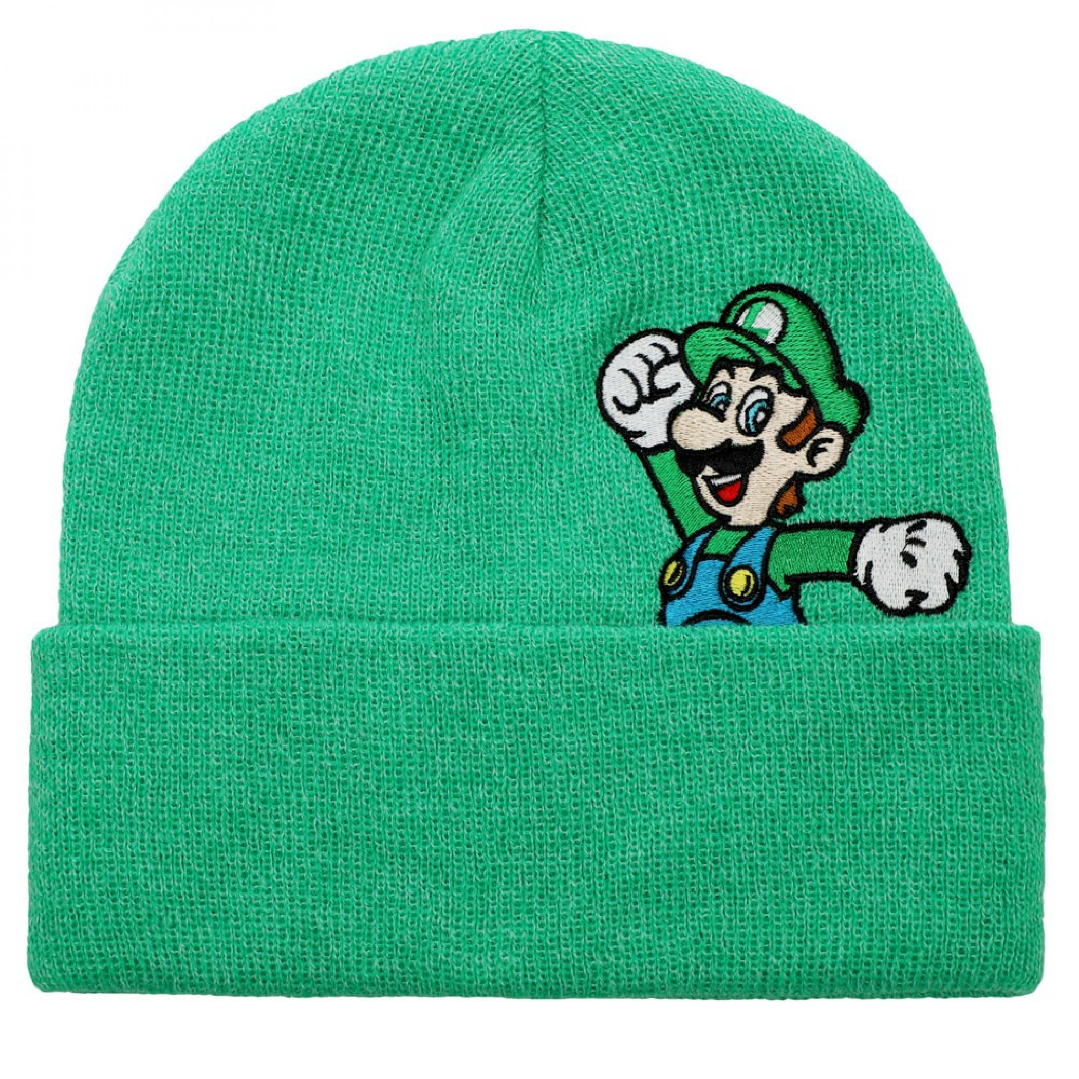Luigi Nintendo Peek-a-Boo Beanie, Green