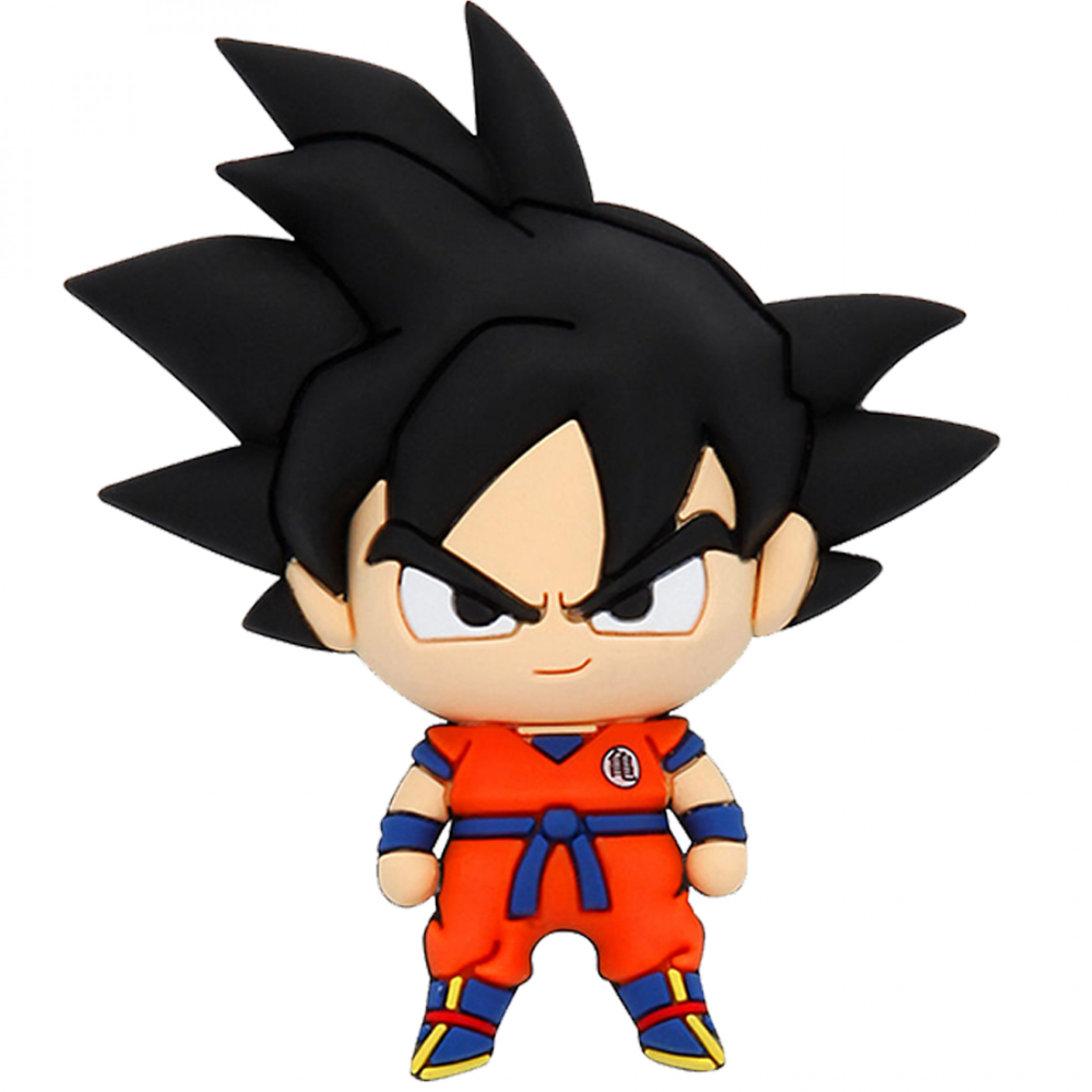 Dragon Ball Z Son Goku Chibi Character 3D Foam Magnet, Multi-Color