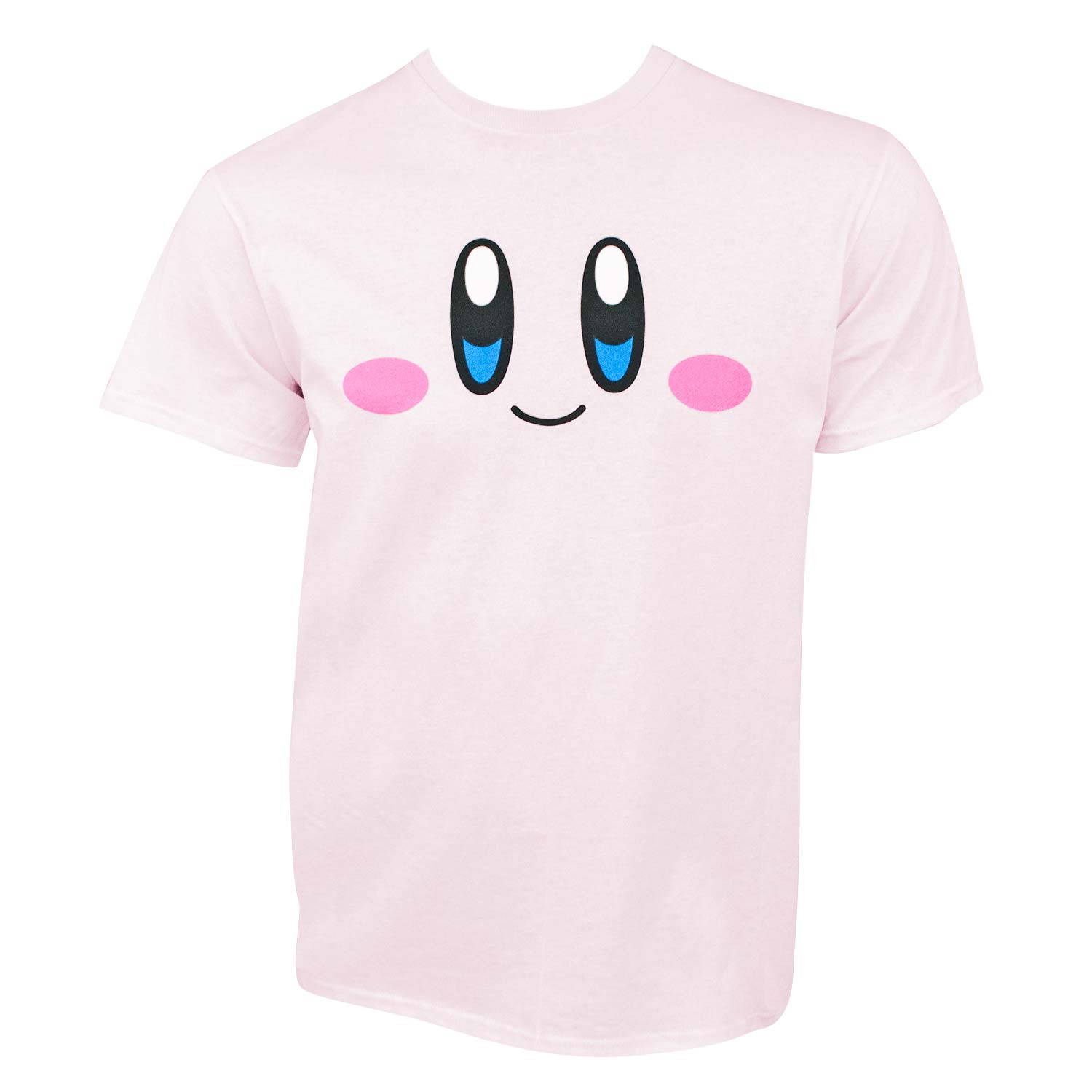 Nintendo Kirby Face Pink Men's T-Shirt, Pink
