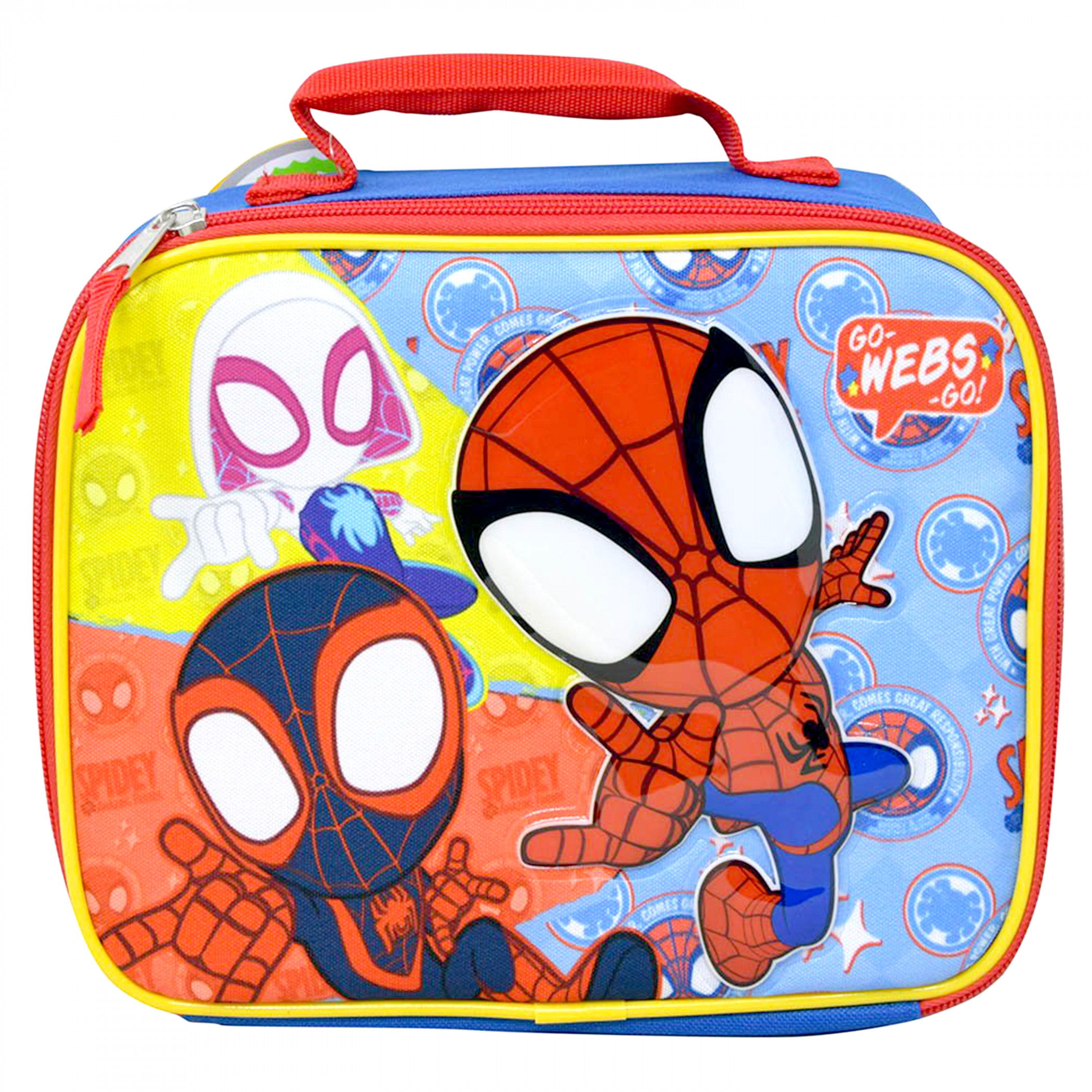 Spidey and His Amazing Friends Go Webs Go Lunch Box, Multi-Color