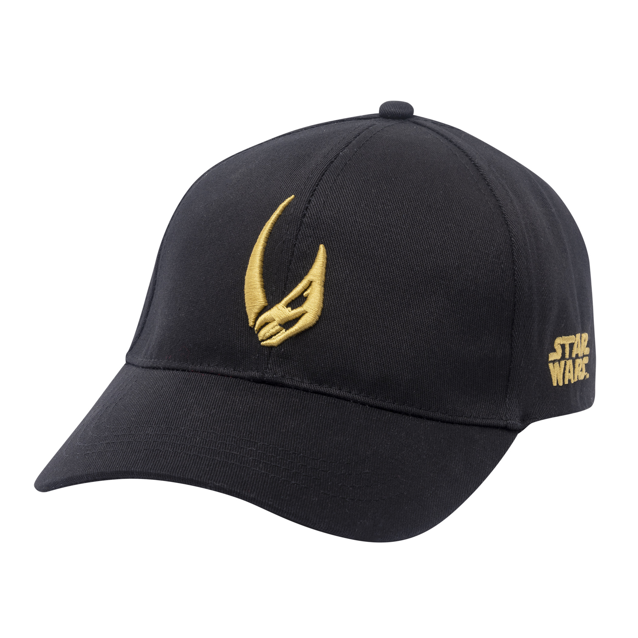 Star Wars The Mandalorian Mudhorn Sigil Embroidered Snapback Hat, Black