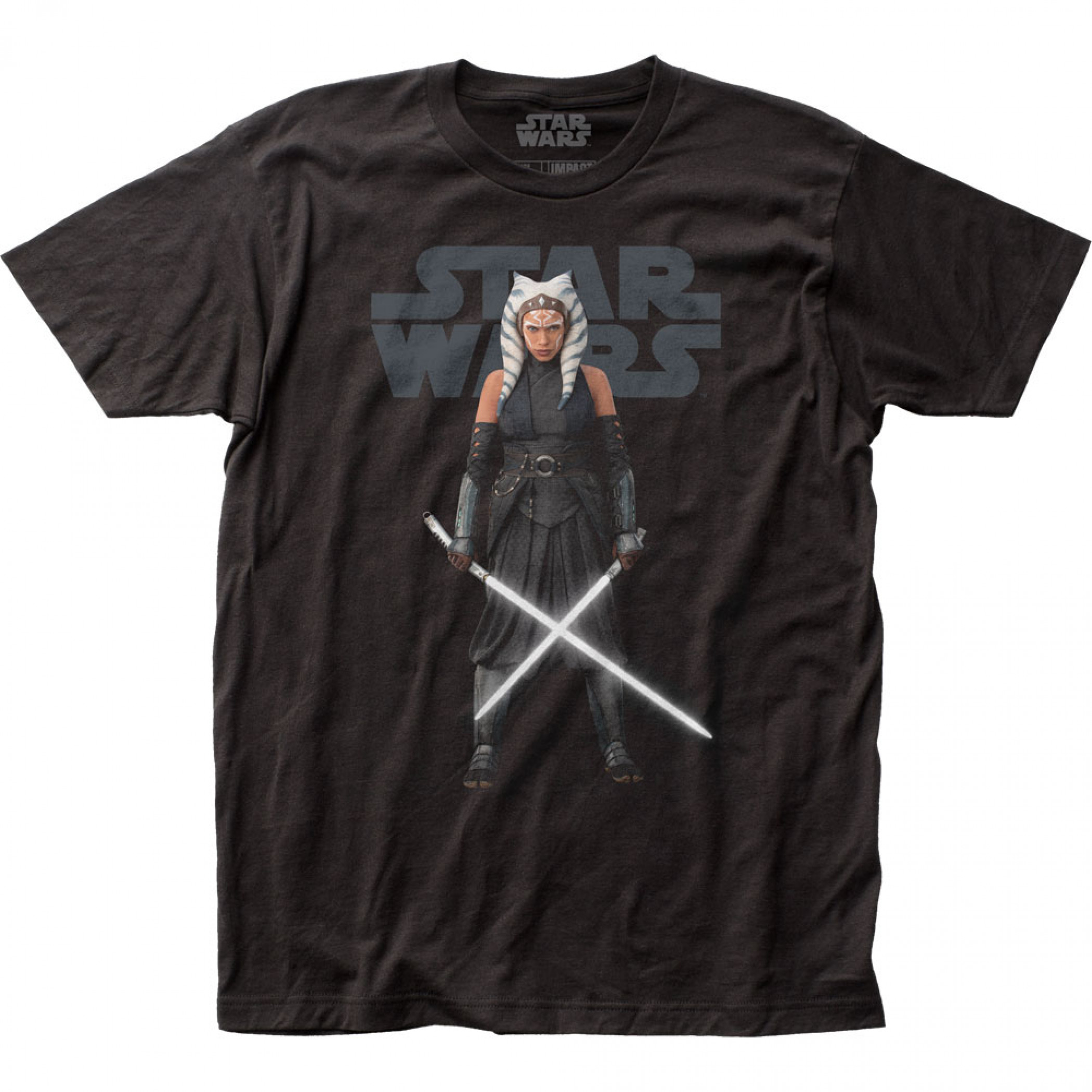 Star Wars The Mandalorian Ahsoka Tano T-Shirt, Black