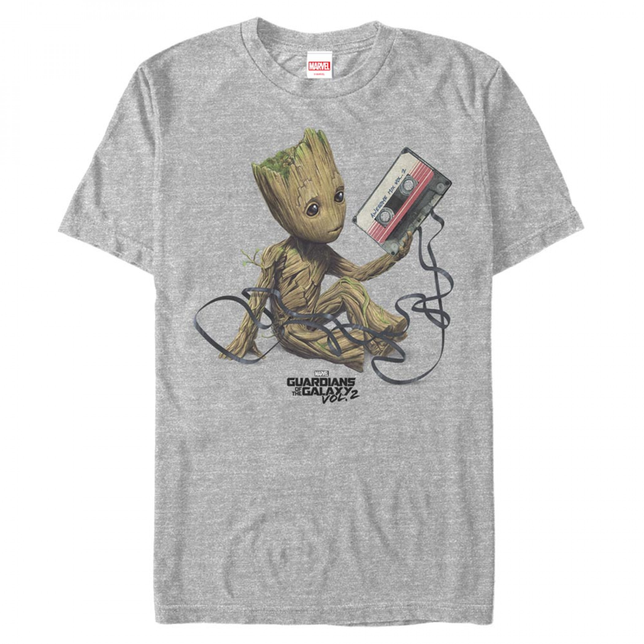 Guardians of the Galaxy Groot Mix Tape T-Shirt, Green