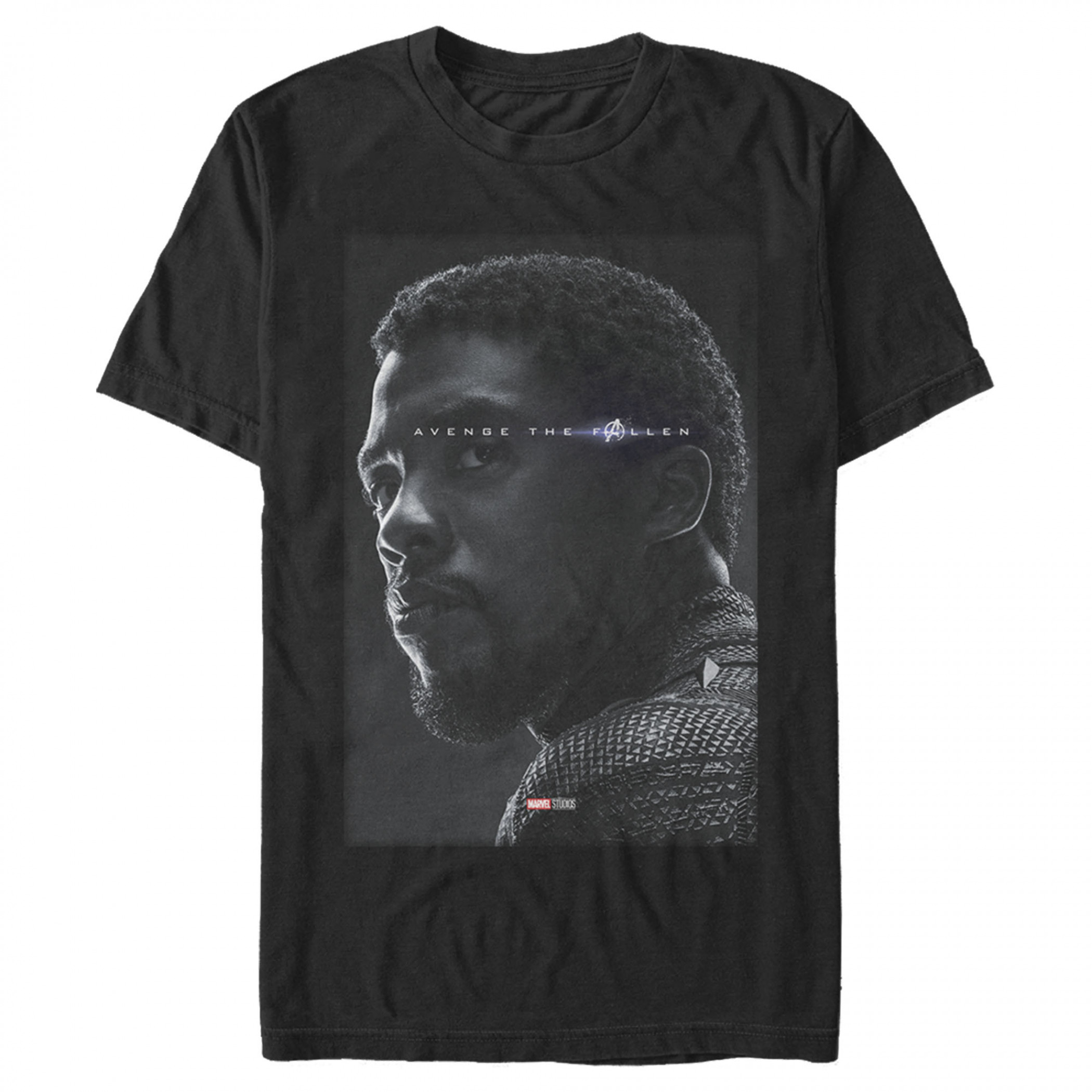 Black Panther Profile Mask Movie Poster T-Shirt, Black