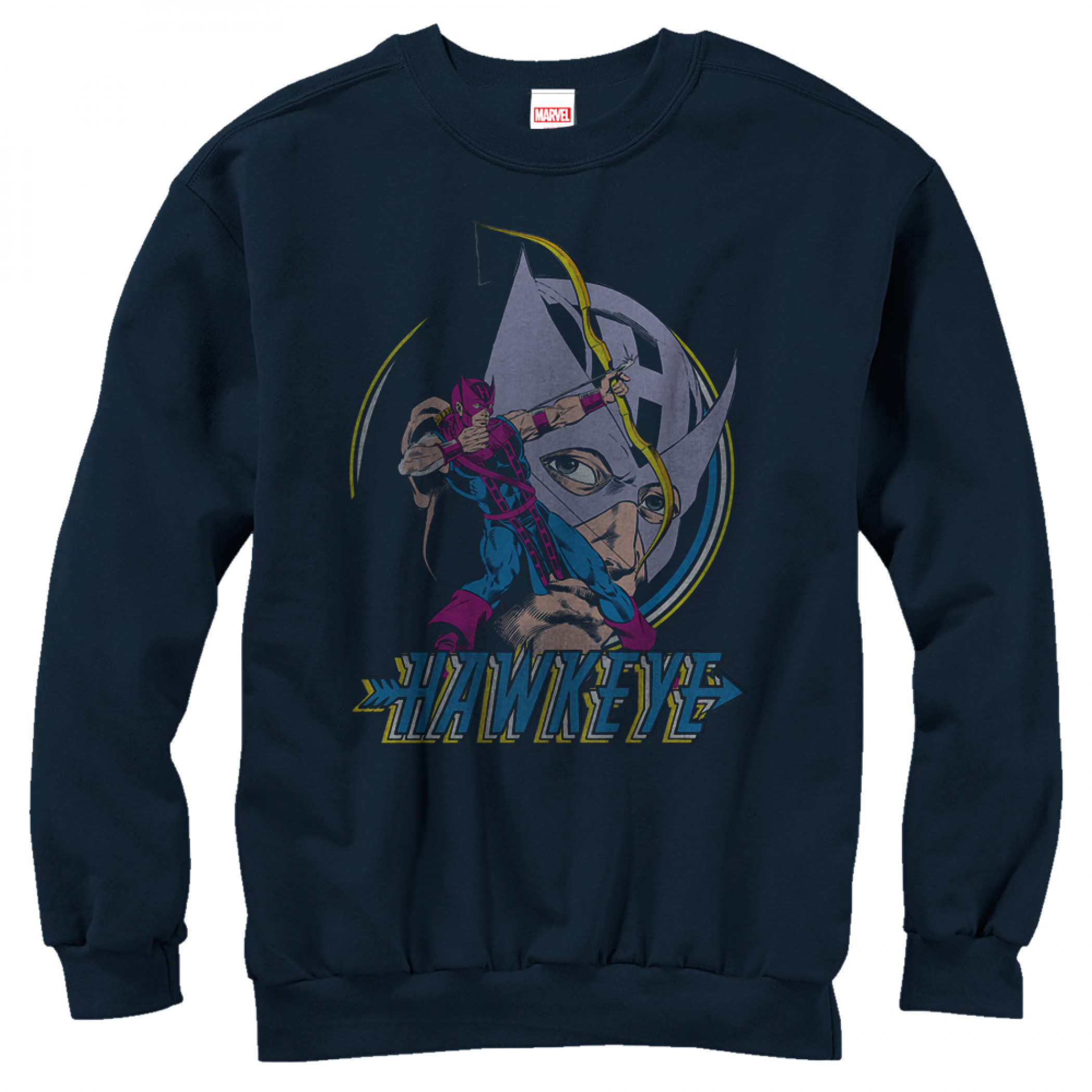 Hawkeye Classic Ready Aim Fire Sweatshirt, Blue