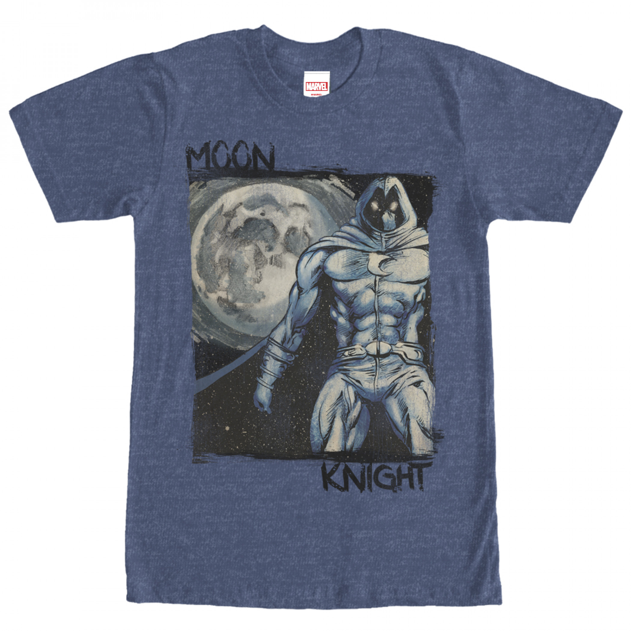 Moon Knight Star Night T-Shirt, Blue