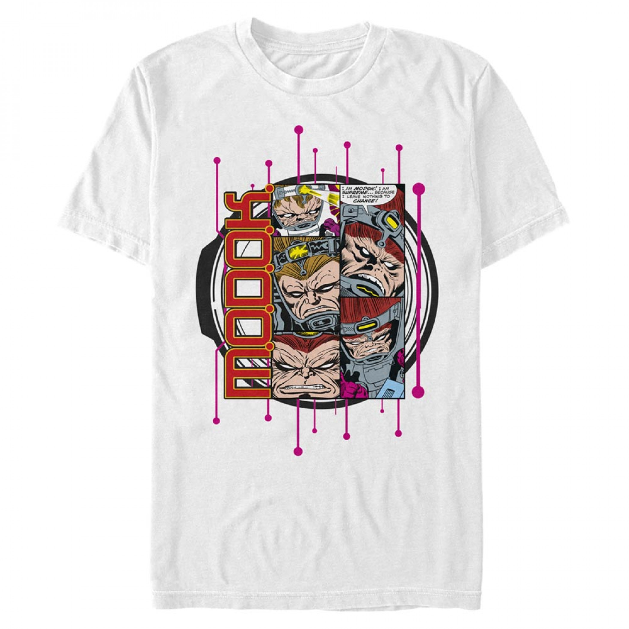 MODOK Collage T-Shirt, White