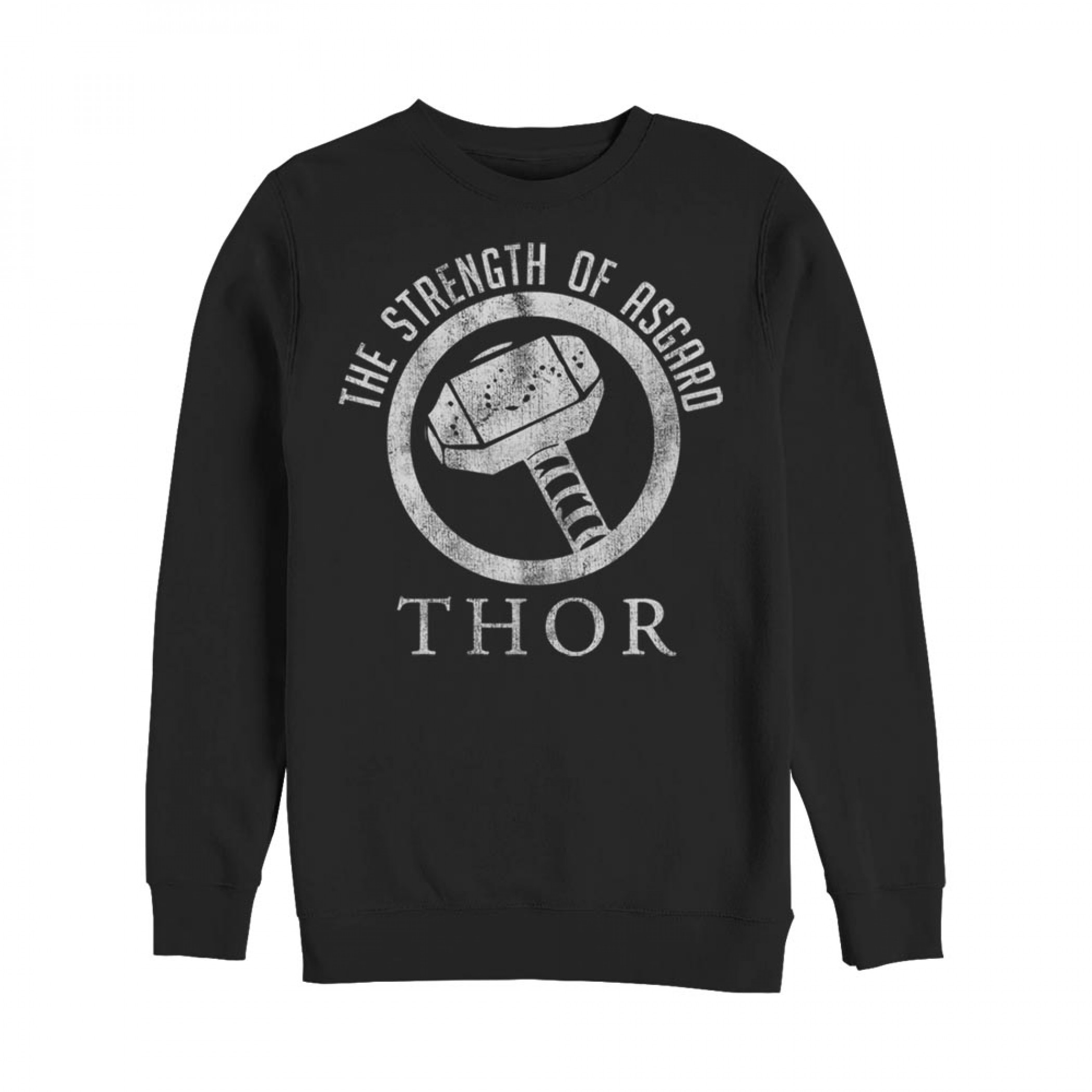Marvel Thor Strength of Asgard Sweatshirt, Black