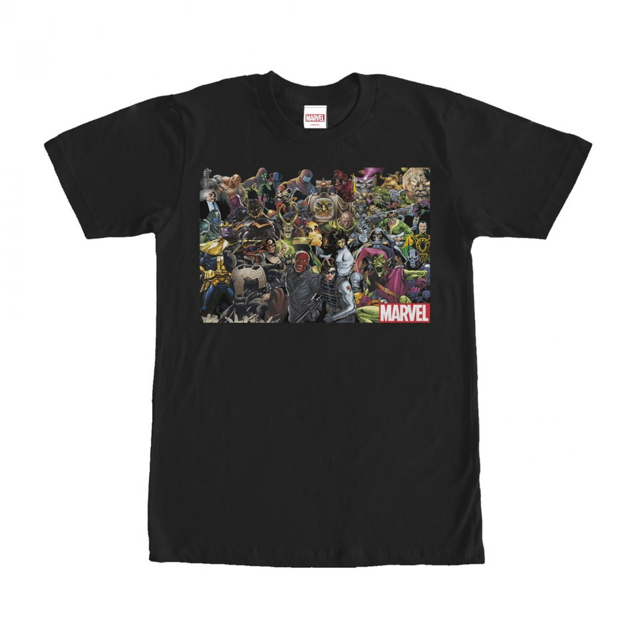 Marvel Villains T-Shirt, Black