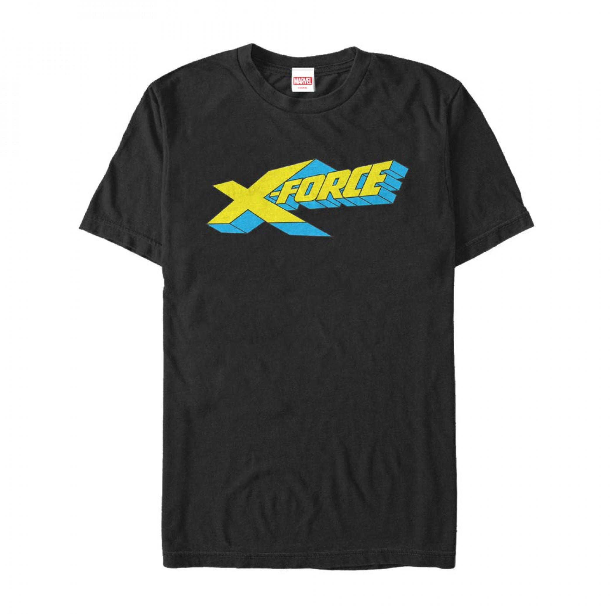 X-Men Retro X-Force Logo T-Shirt, Black