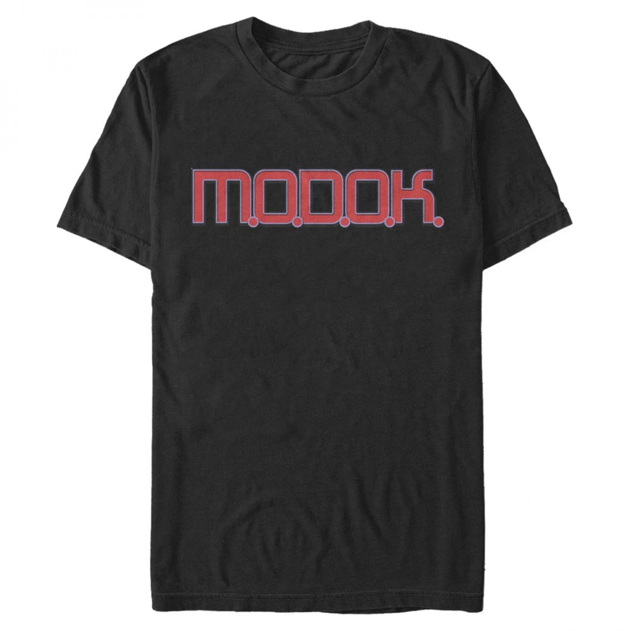 MODOK Text Label T-Shirt, Black