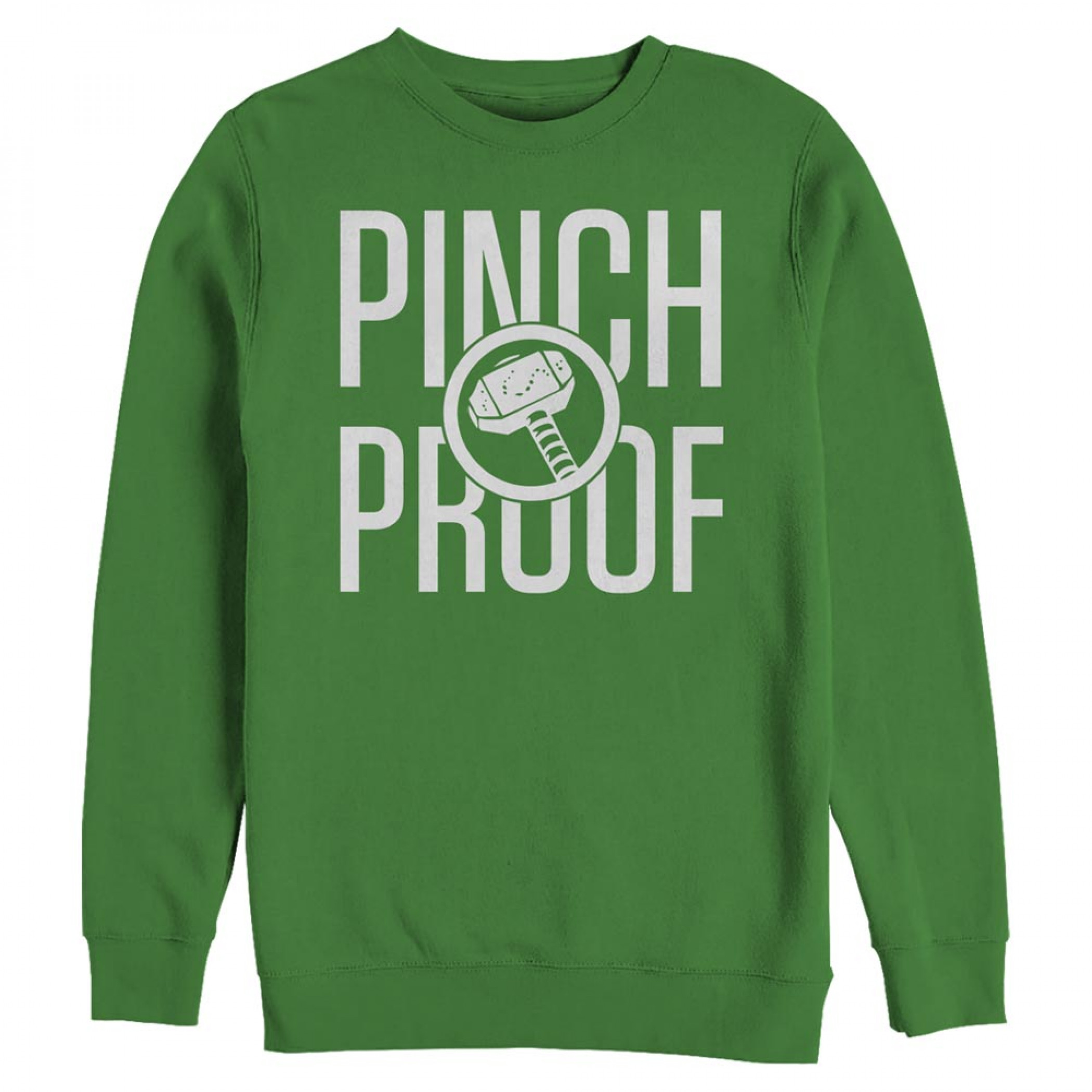 Thor Pinch Proof Green Sweatshirt, Green