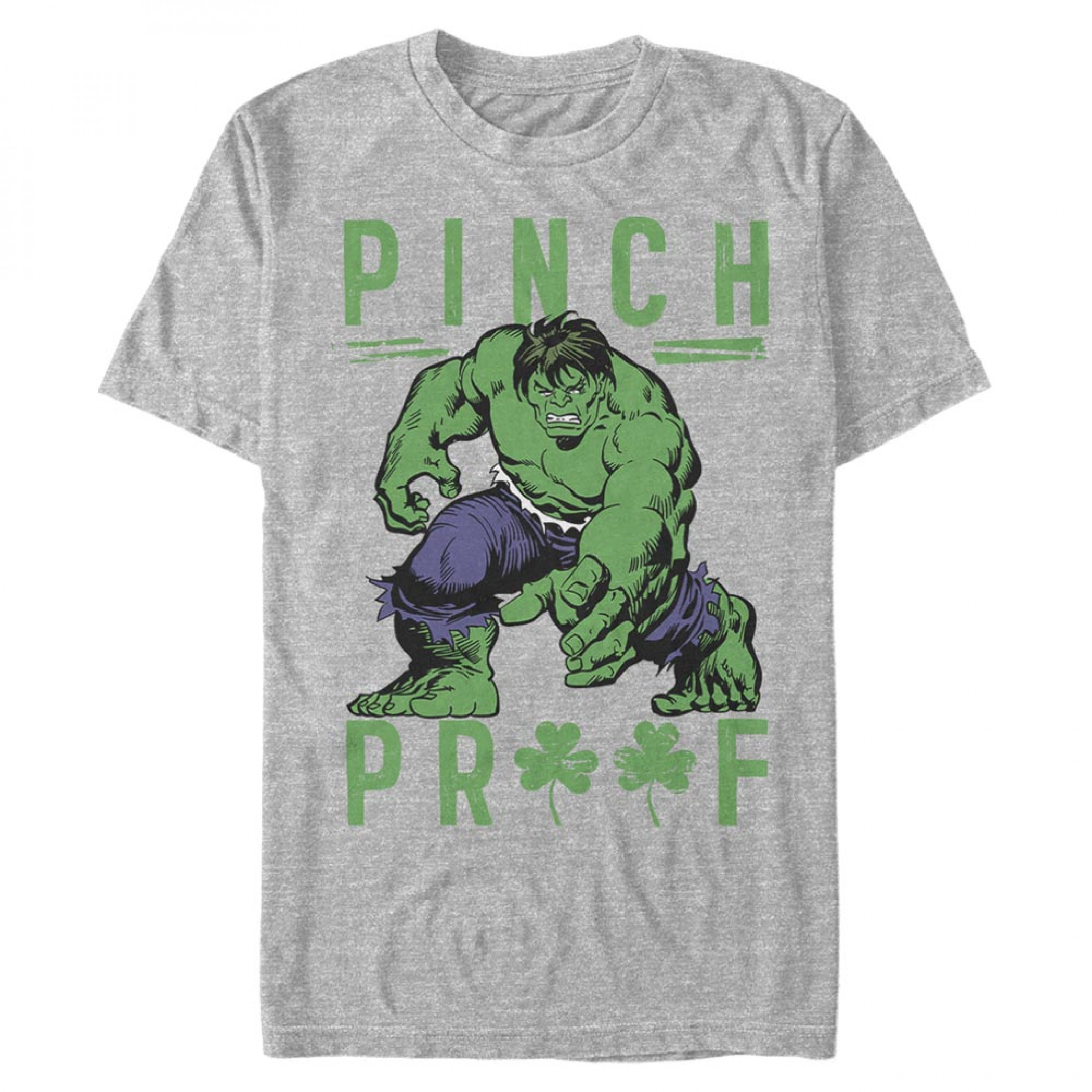 Hulk Pinch Proof Grey T-Shirt, Grey