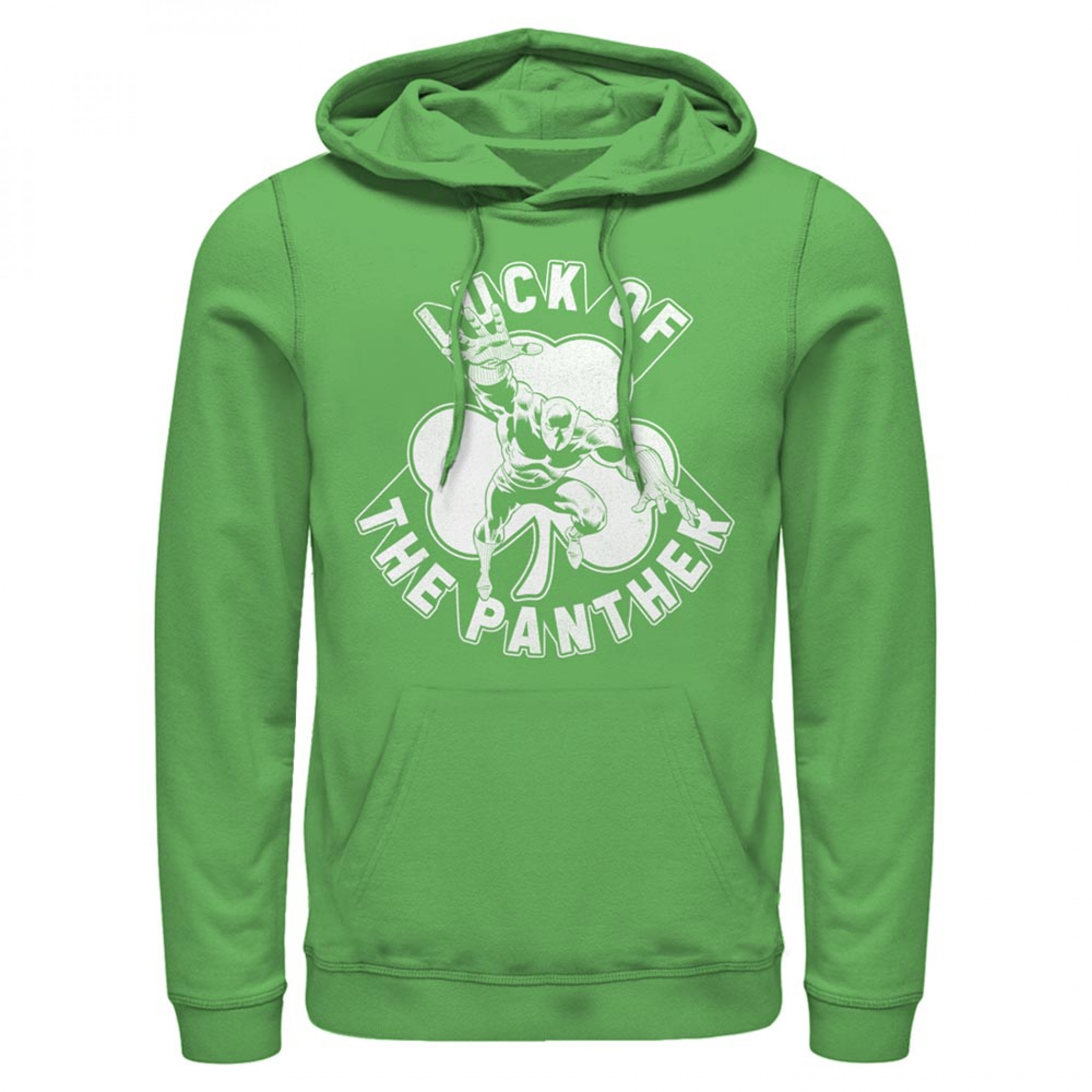 Luck of the Panther Green Hoodie, Green