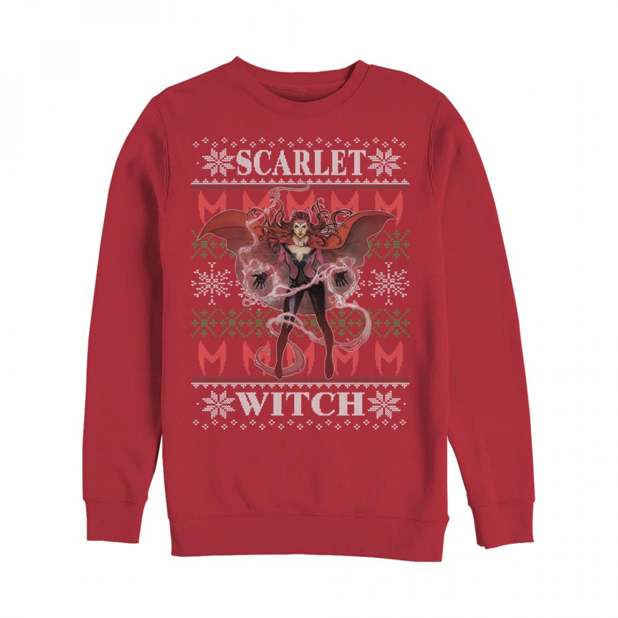 The Scarlet Witch Ugly Christmas Sweatshirt, Red