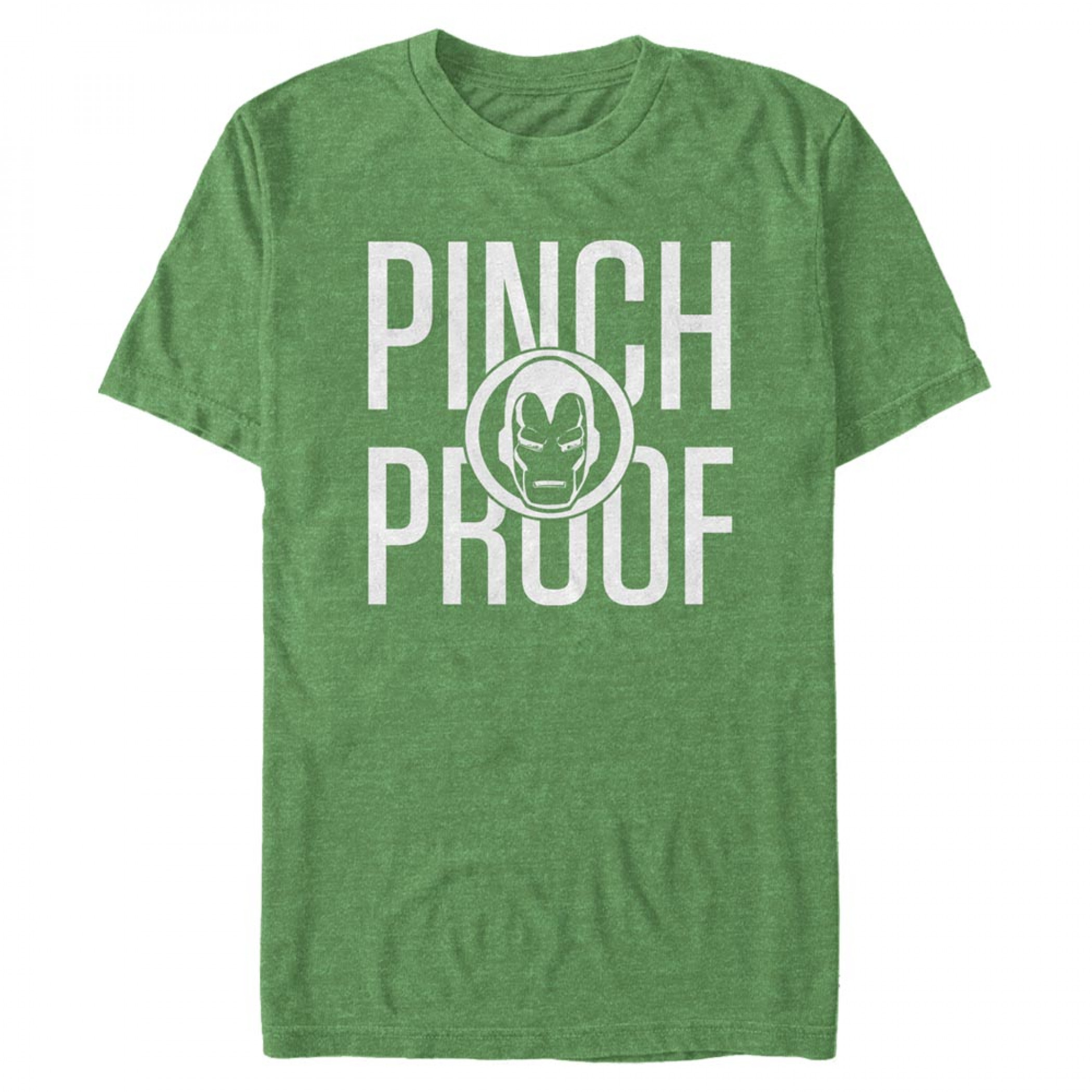 Iron Man Pinch Proof Green T-Shirt, Green