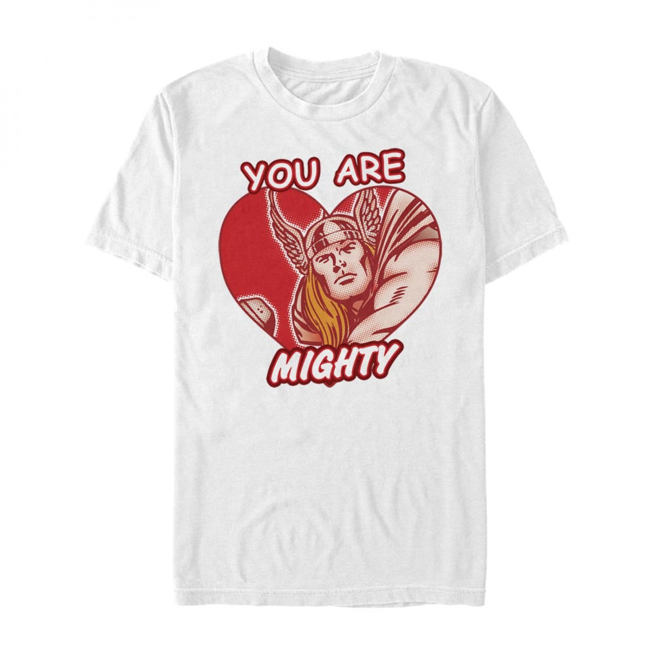 Thor You Are Mighty White T-Shirt, White