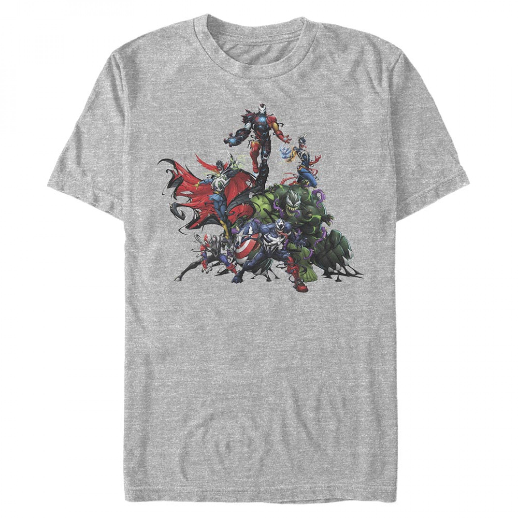 Maximum Venom Avengers T-Shirt, Grey