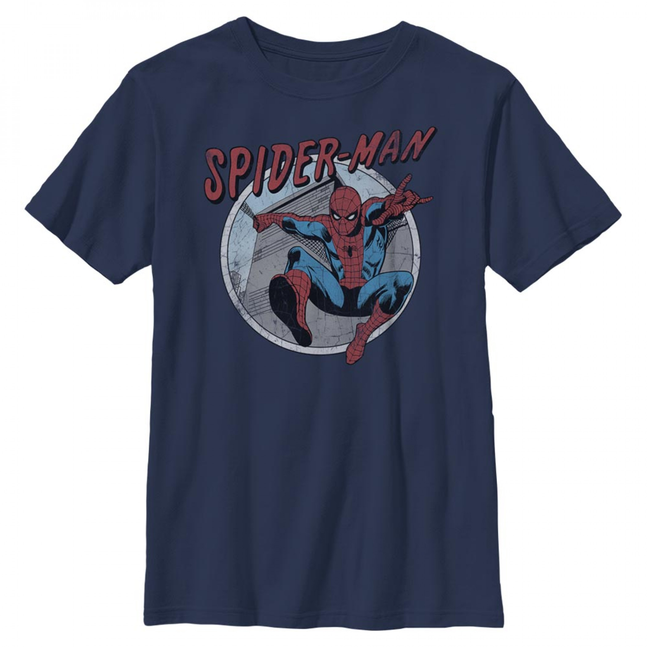 The Amazing Spider-Man 90's Spidey Kid's T-Shirt, Blue