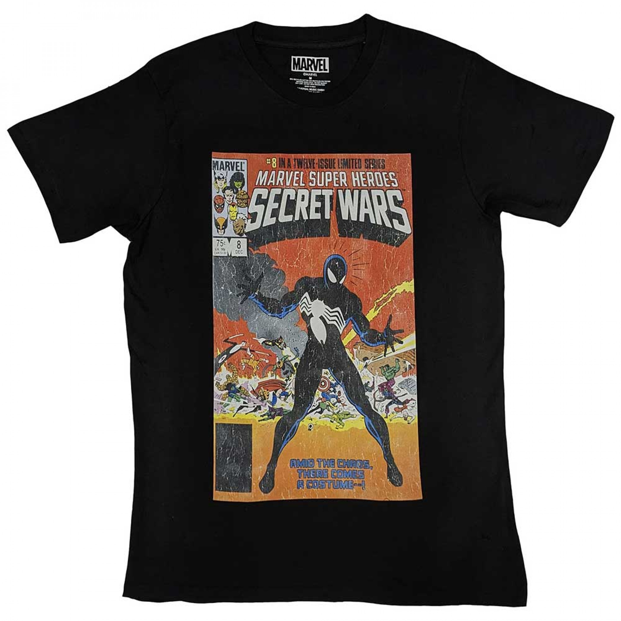 Marvel Super Heroes Secret Wars #8 T-Shirt, Black
