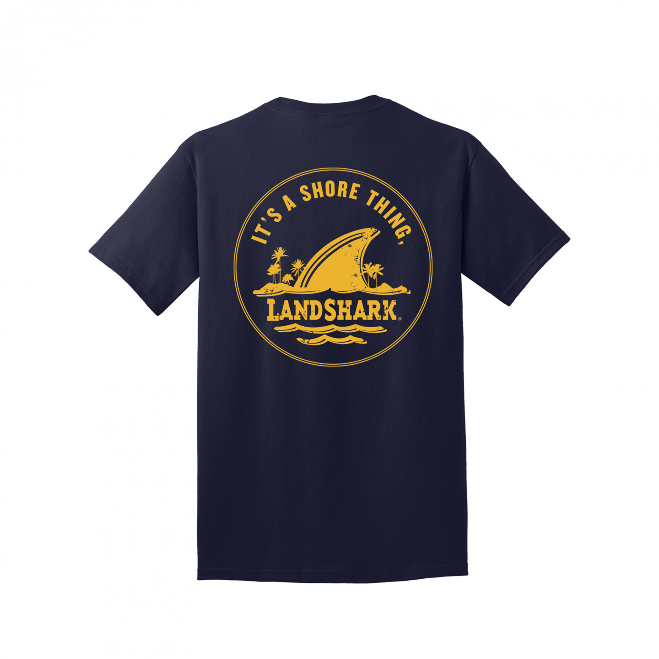 Margaritaville Landshark Sunshine It's A Shore Thing Front Back T-Shirt