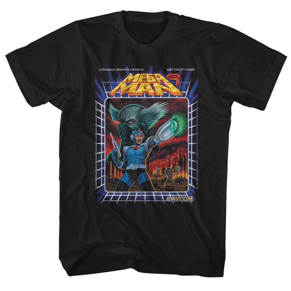 Mega Man 9 Tshirt, Black