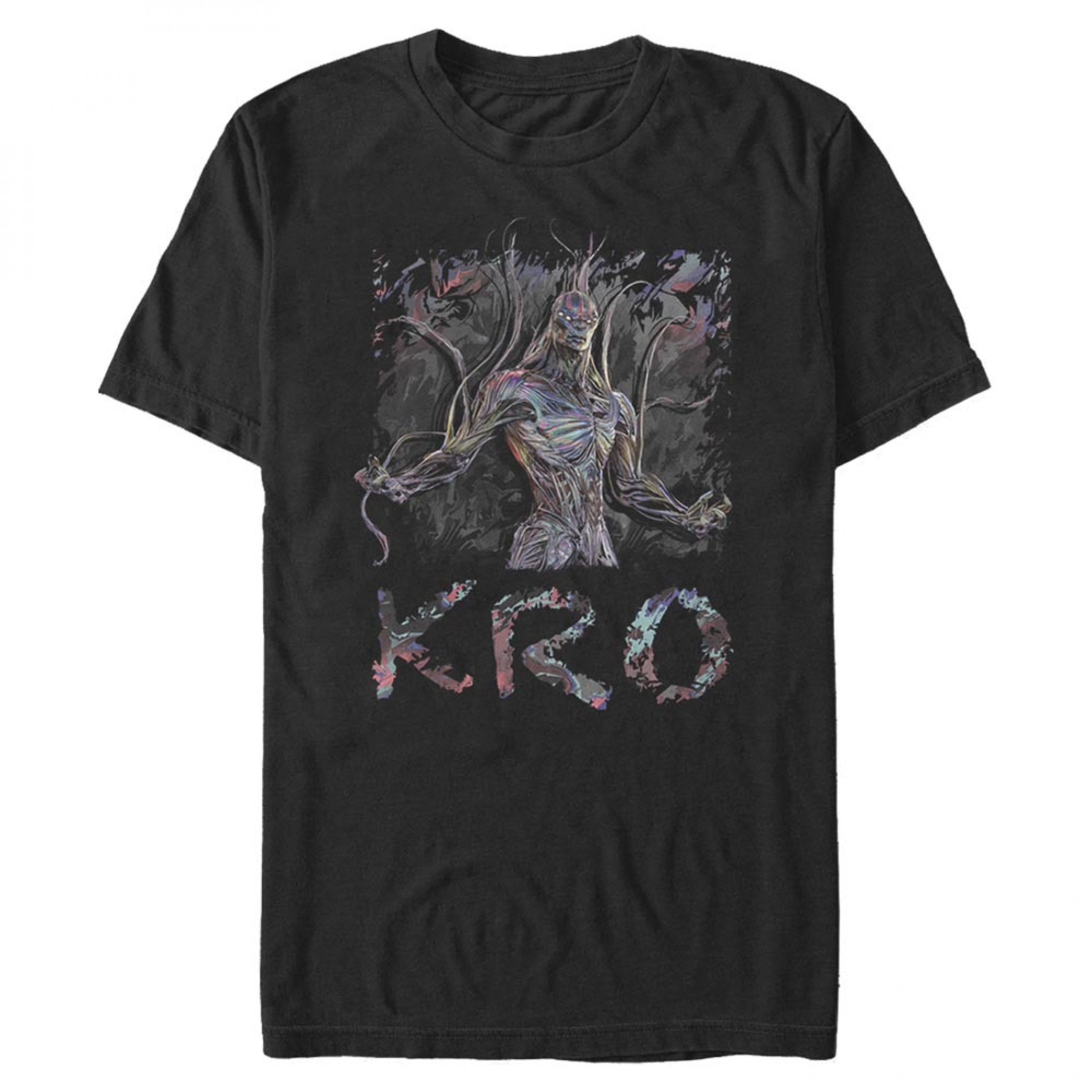 Marvel Comics The Eternals Kro Characters T-Shirt, Black