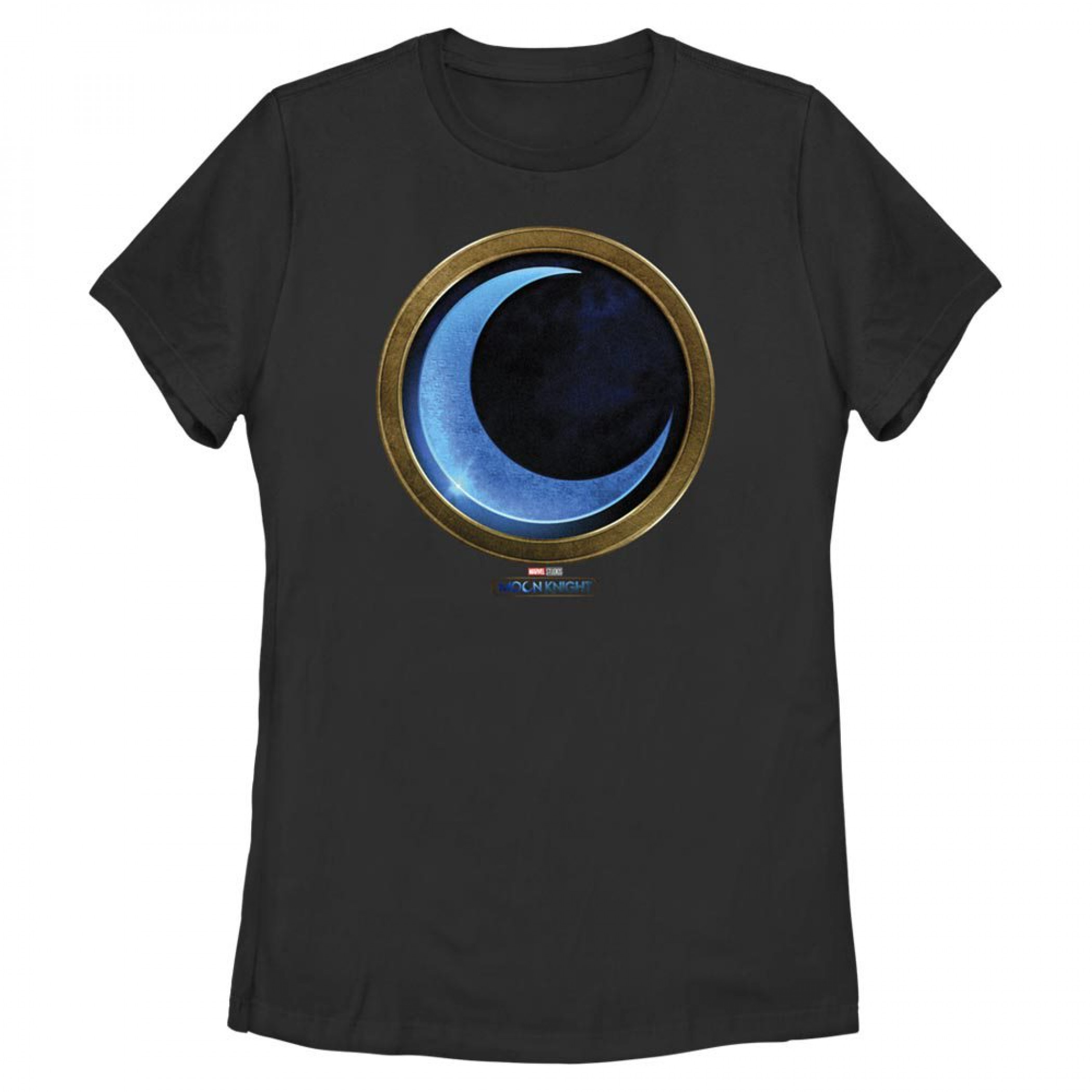 Moon Knight Crescent Logo Women's T-Shirt, Black