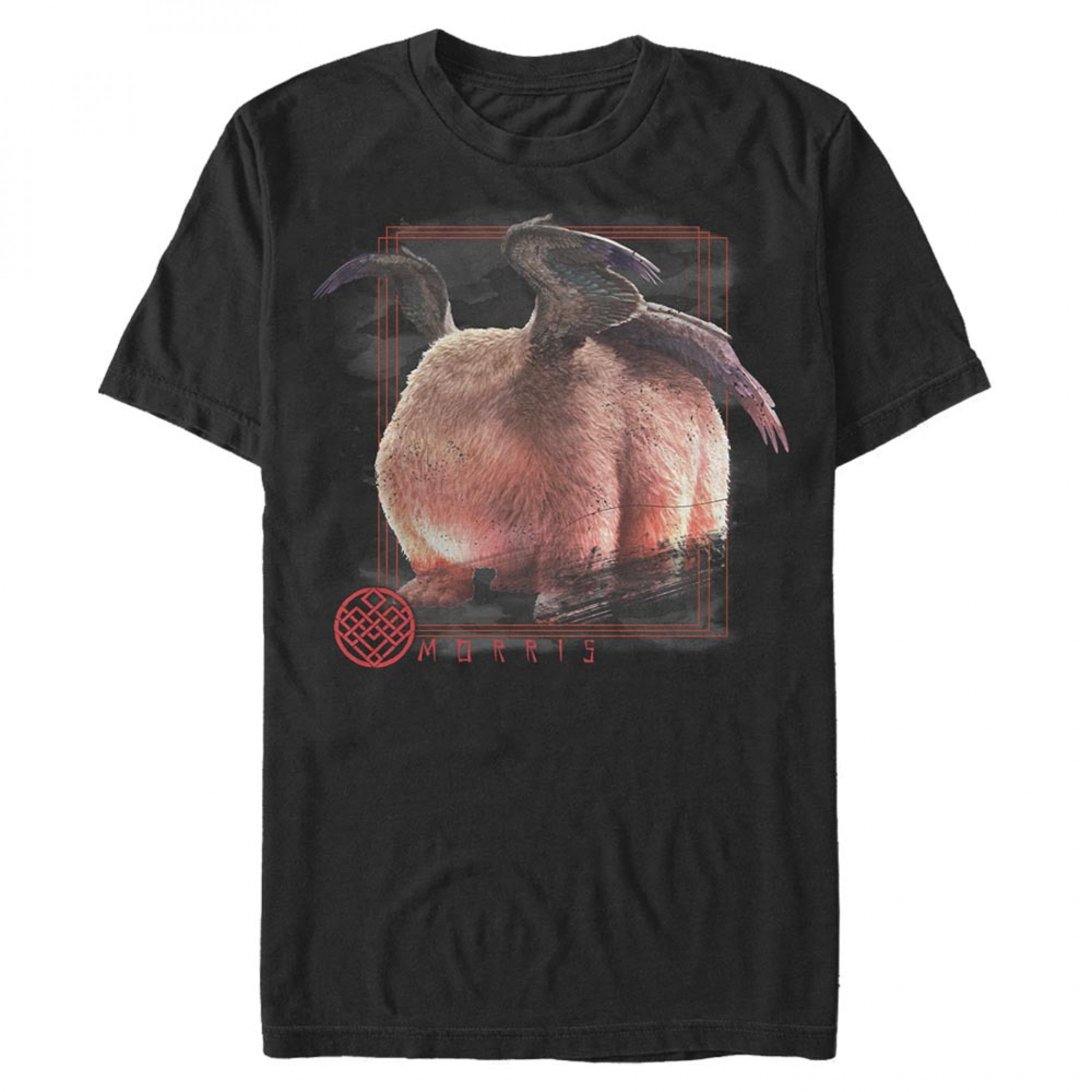 Marvel Shang-Chi and the Legend of the Ten Rings Heroic Morris T-Shirt, Black