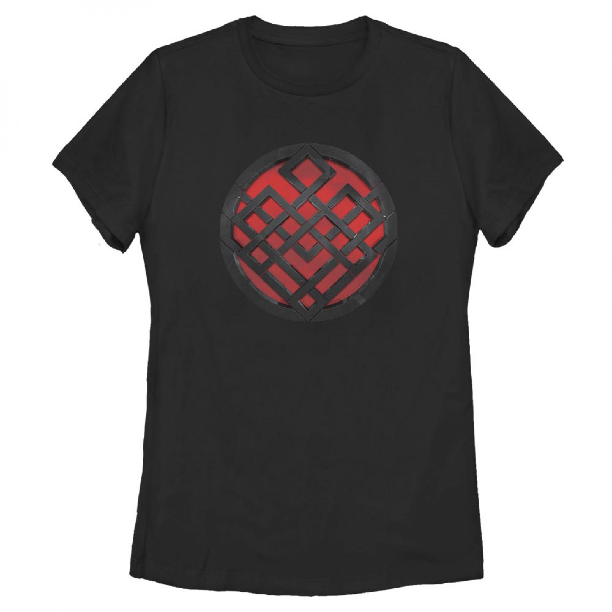 Marvel Shang-Chi and the Legend of the Ten Rings Icon Juniors T-Shirt, Black
