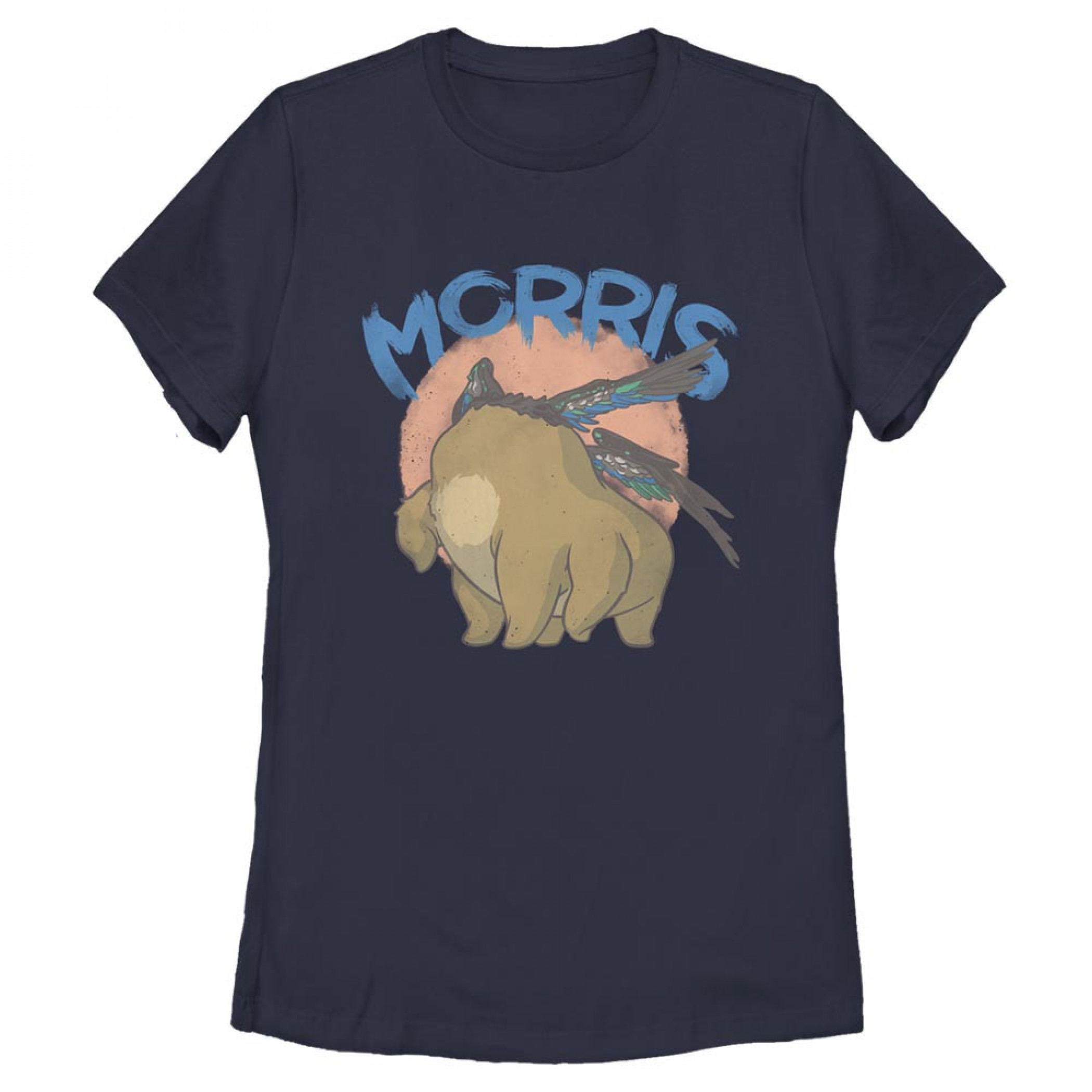 Marvel Shang-Chi and the Legend of the Ten Rings Kawaii Morris Women's T-Shirt, Blue
