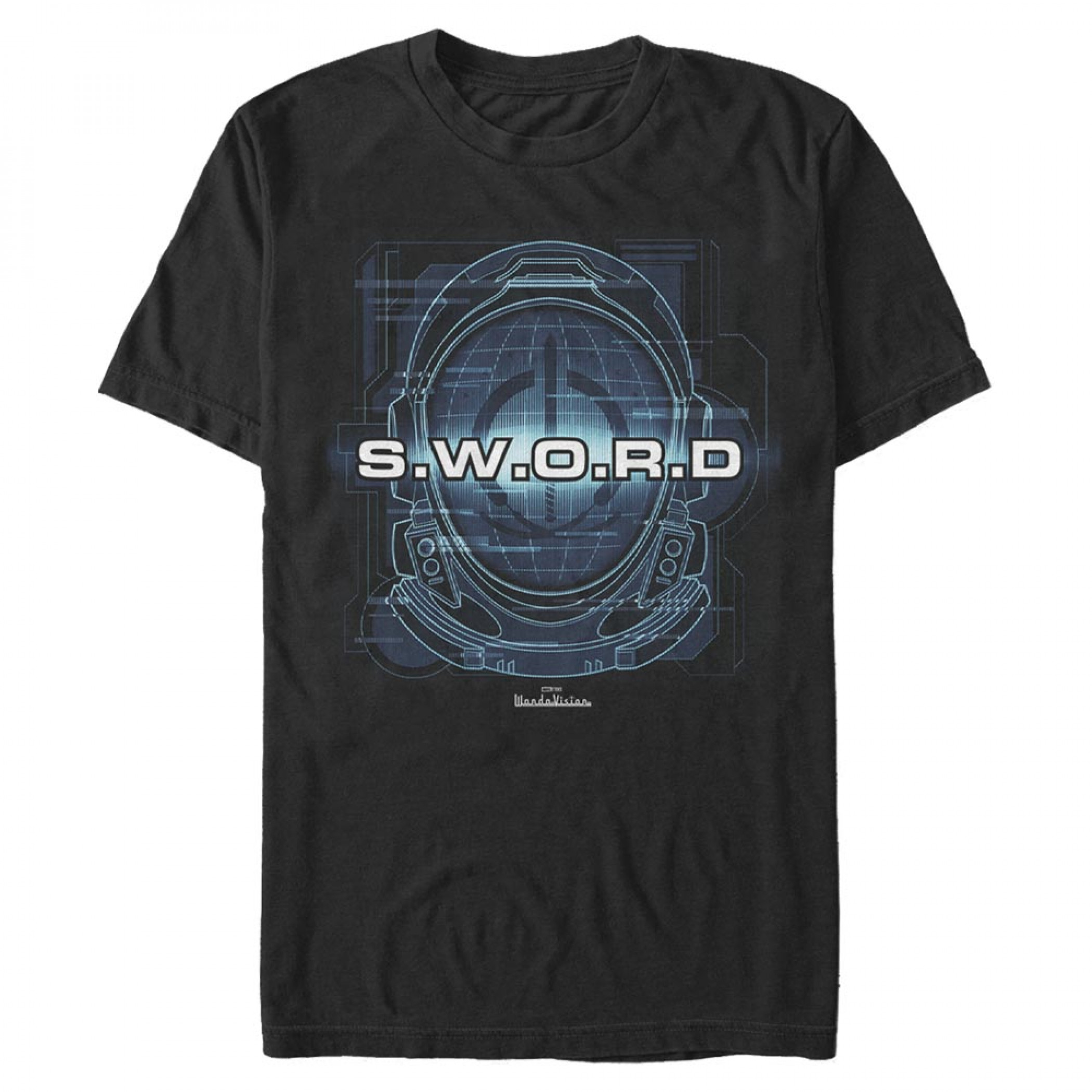 WandaVision S.W.O.R.D. T-Shirt, Black