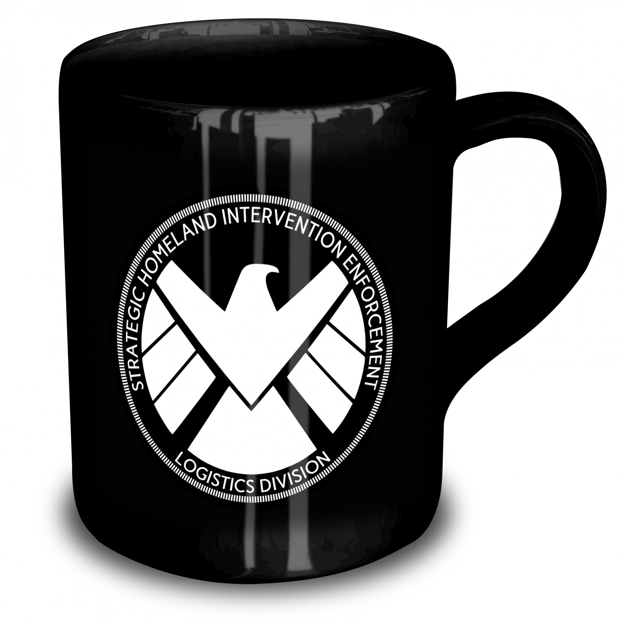 Marvel Agents of S.H.I.E.L.D. Symbol 15 oz. Mug, Black