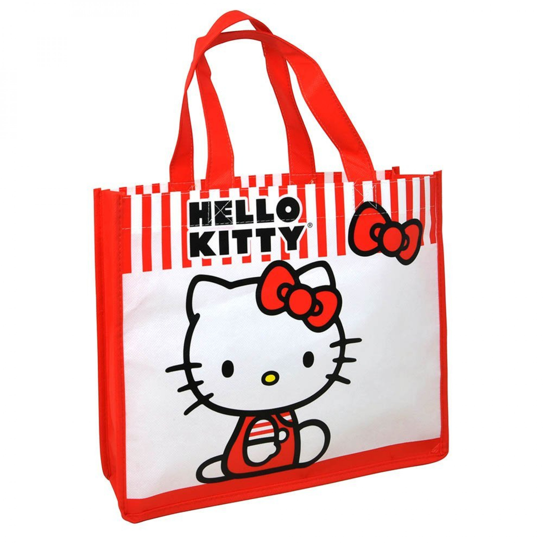 Hello Kitty Striped Tote Bag, Multi-Color