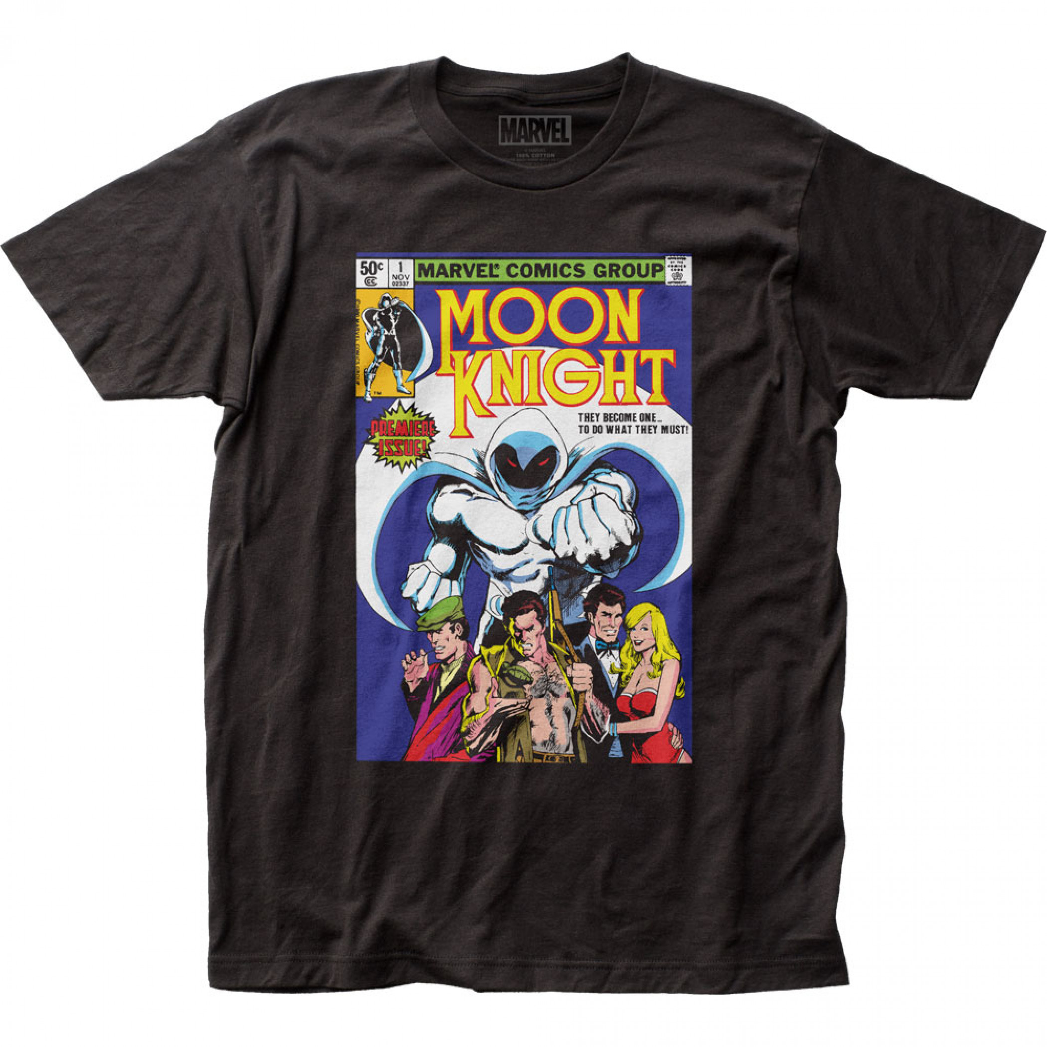 Moon Knight #1 Premier Issue T-Shirt, Black