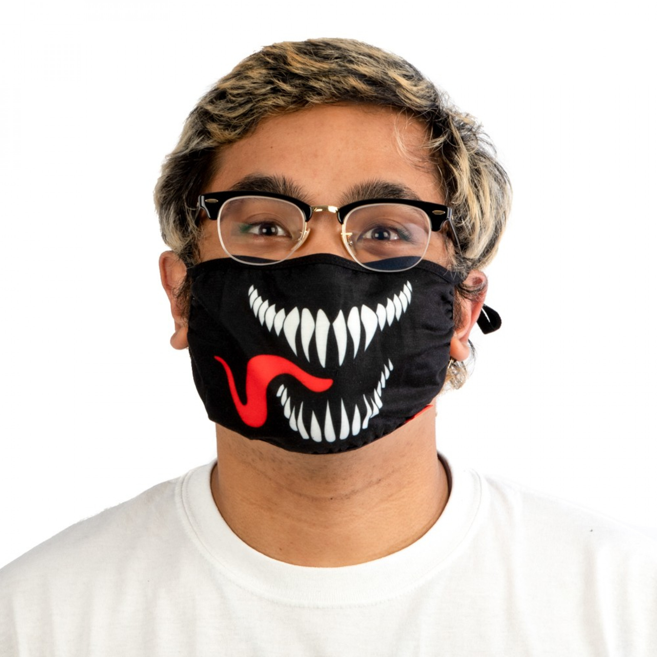 Marvel Venom Adjustable Face Cover, Black