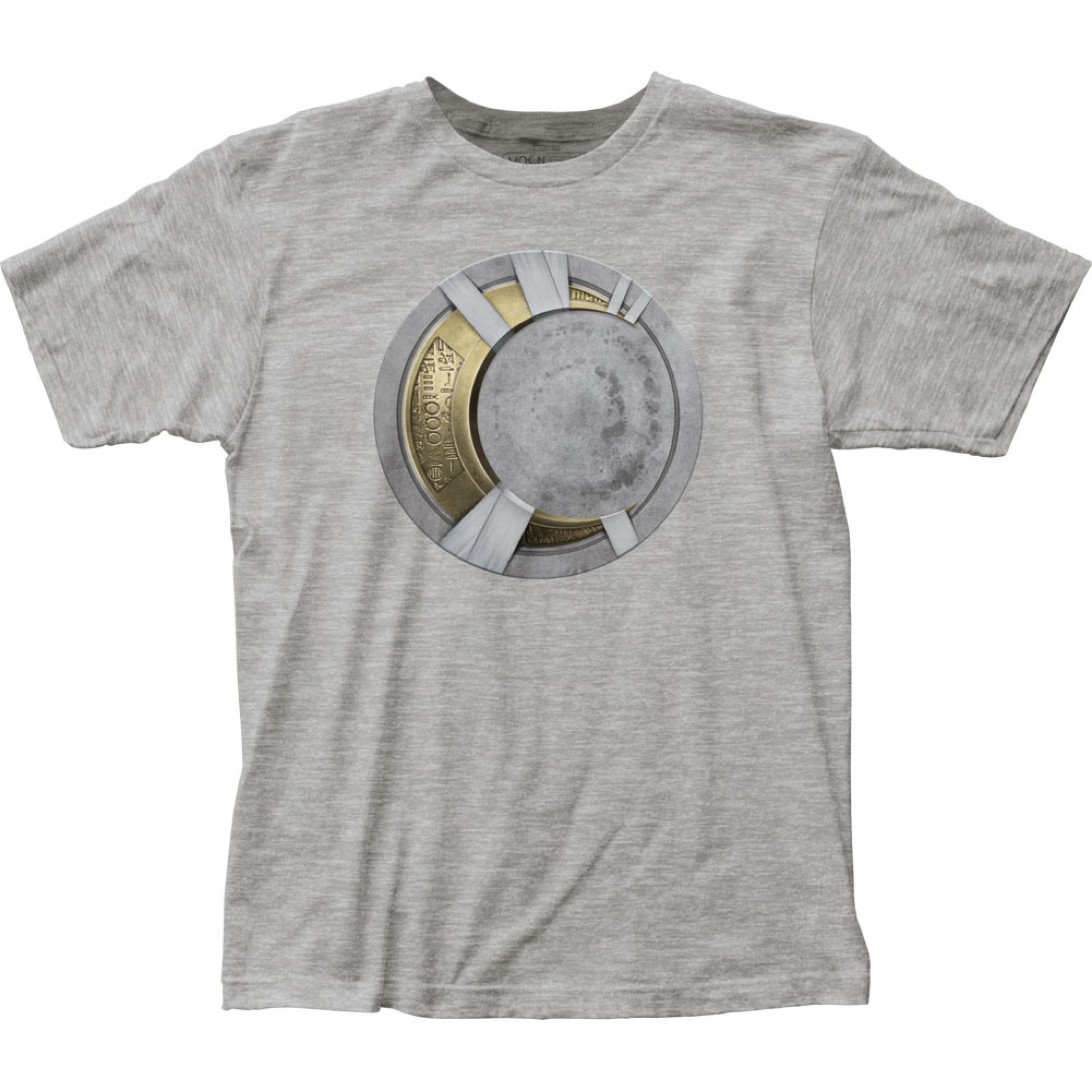 Marvel Studios Moon Knight Bandaged Golden Crescent Emblem, Grey