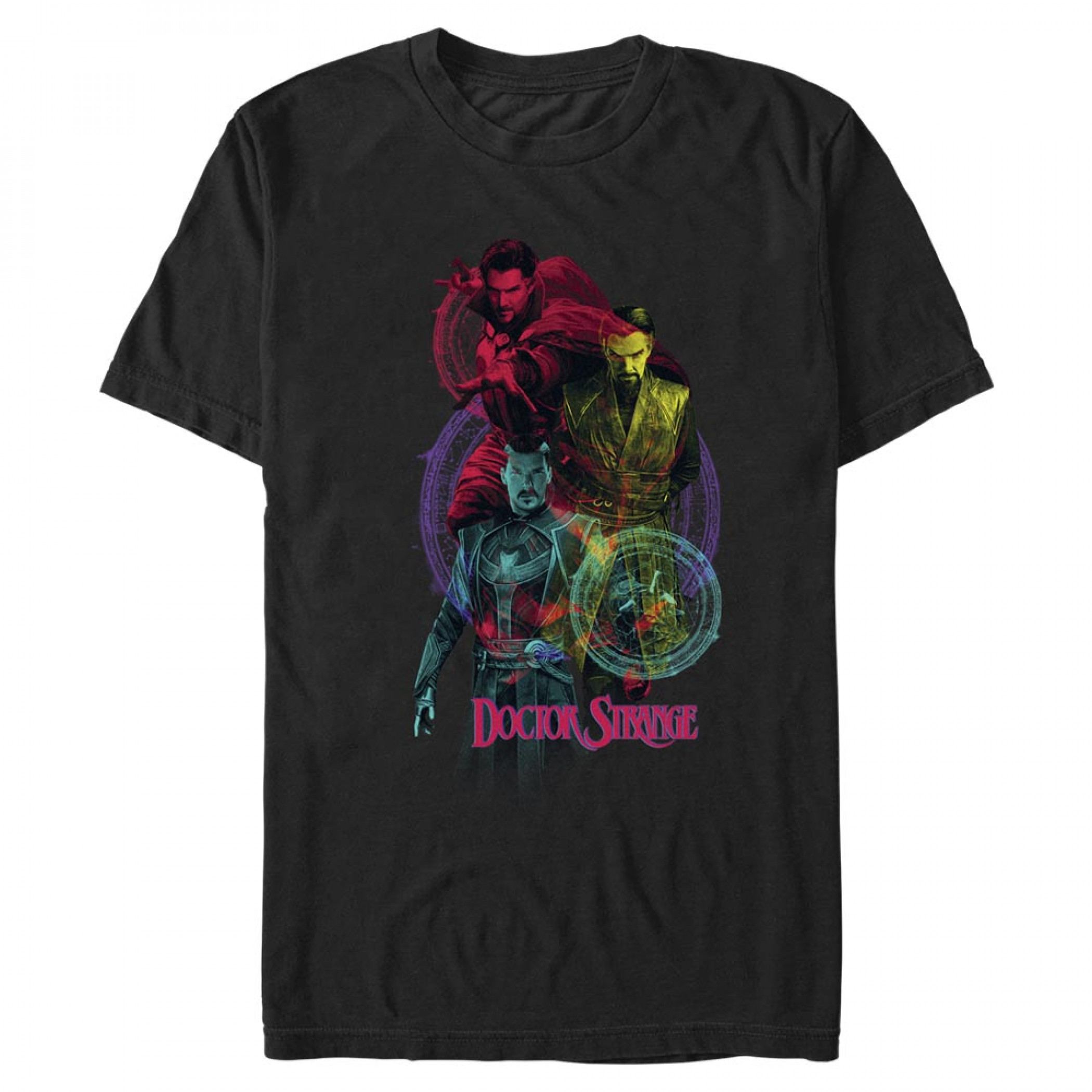 Doctor Strange in The Multiverse of Madness CMYK T-Shirt, Black