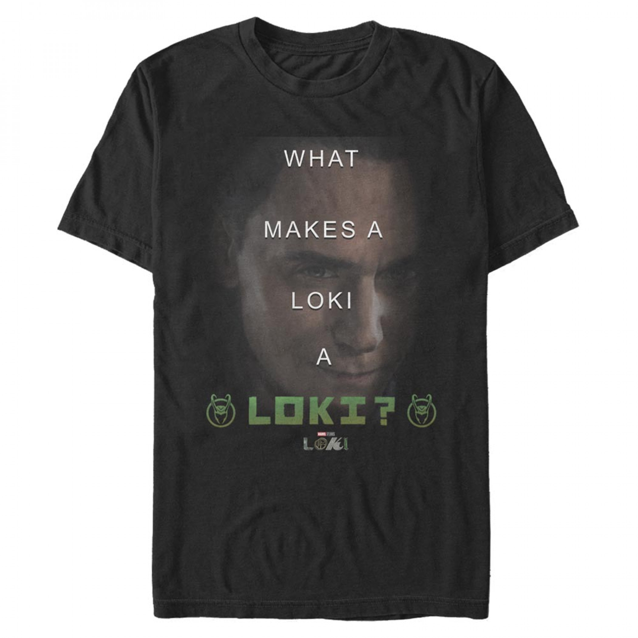 Loki What Makes A Loki Evil Grin T-Shirt, Black