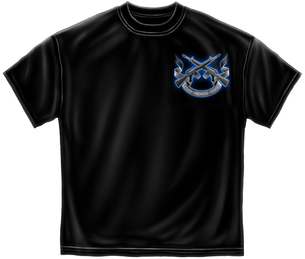 Army Prayer Patriotic Tee Shirt - Black - image 2