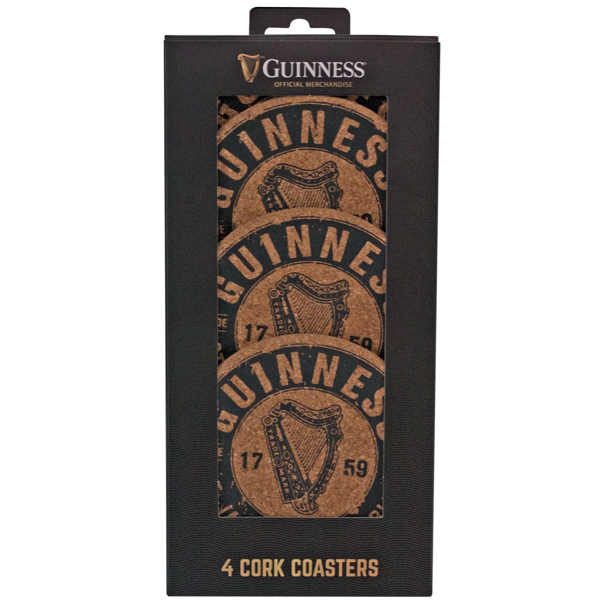 Guinness Cork Coaster Set
