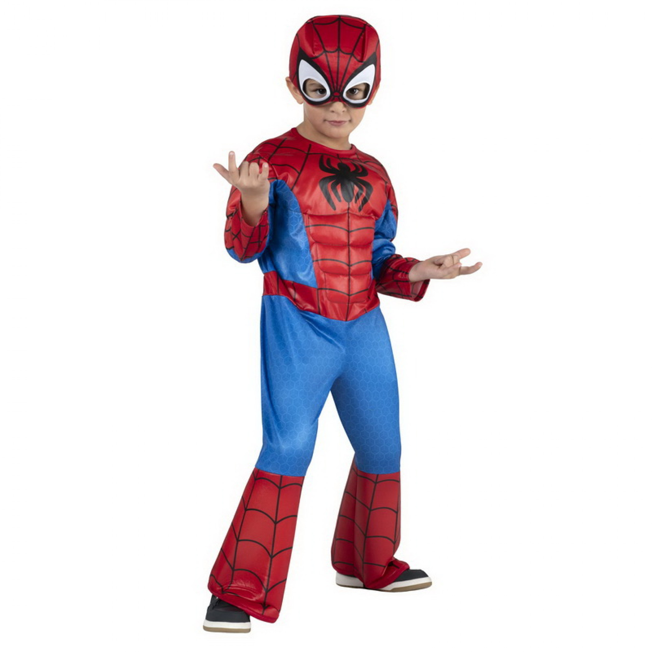 Spider-Man Deluxe Padded Toddler's Costume, Multi-Color