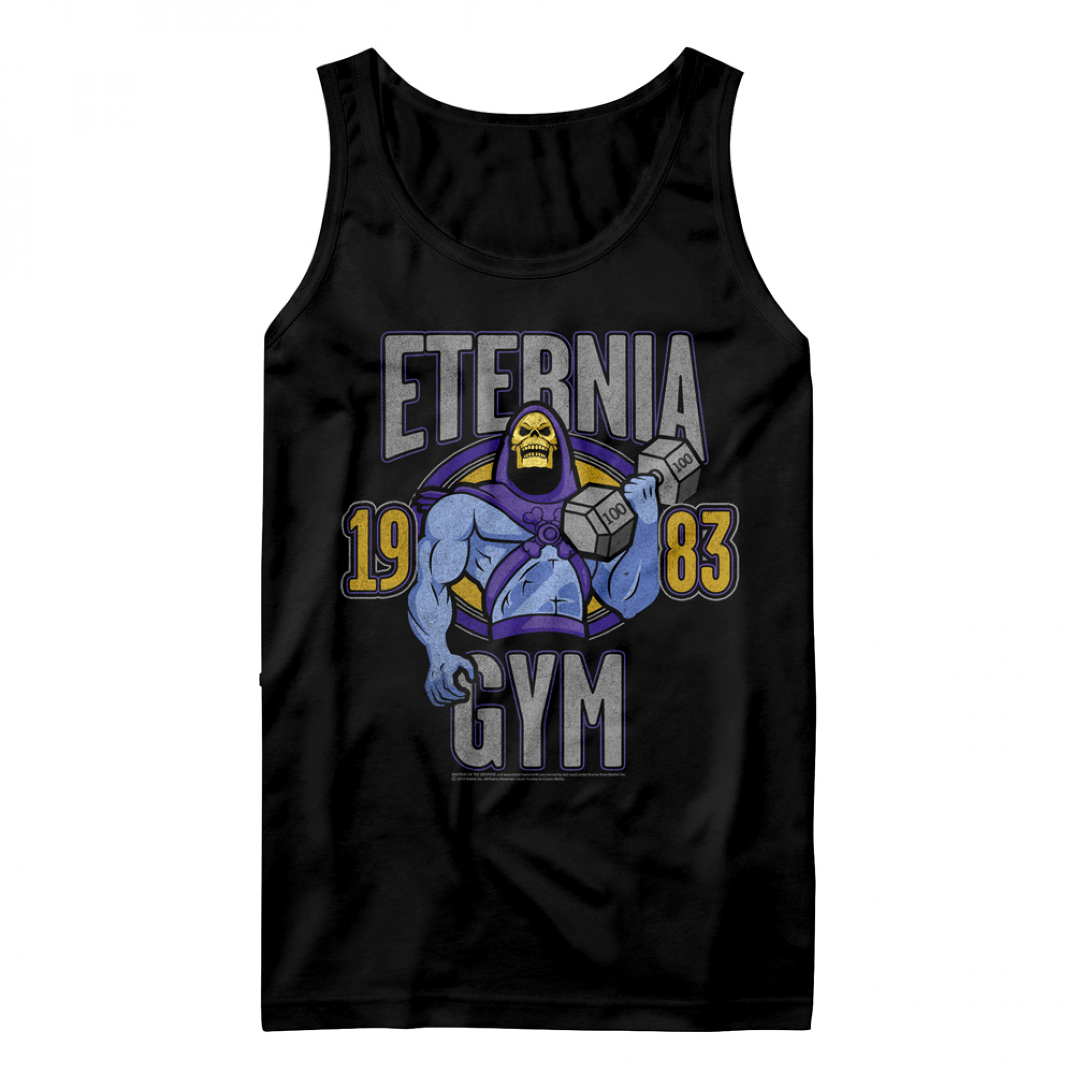 Masters of the Universe Skeletor Eternia Gym Tank Top, Black