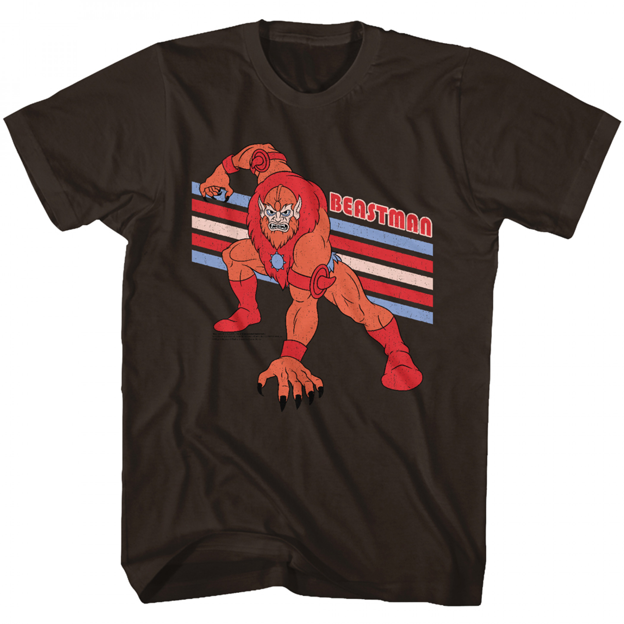 Masters of the Universe Beastman T-Shirt, Black