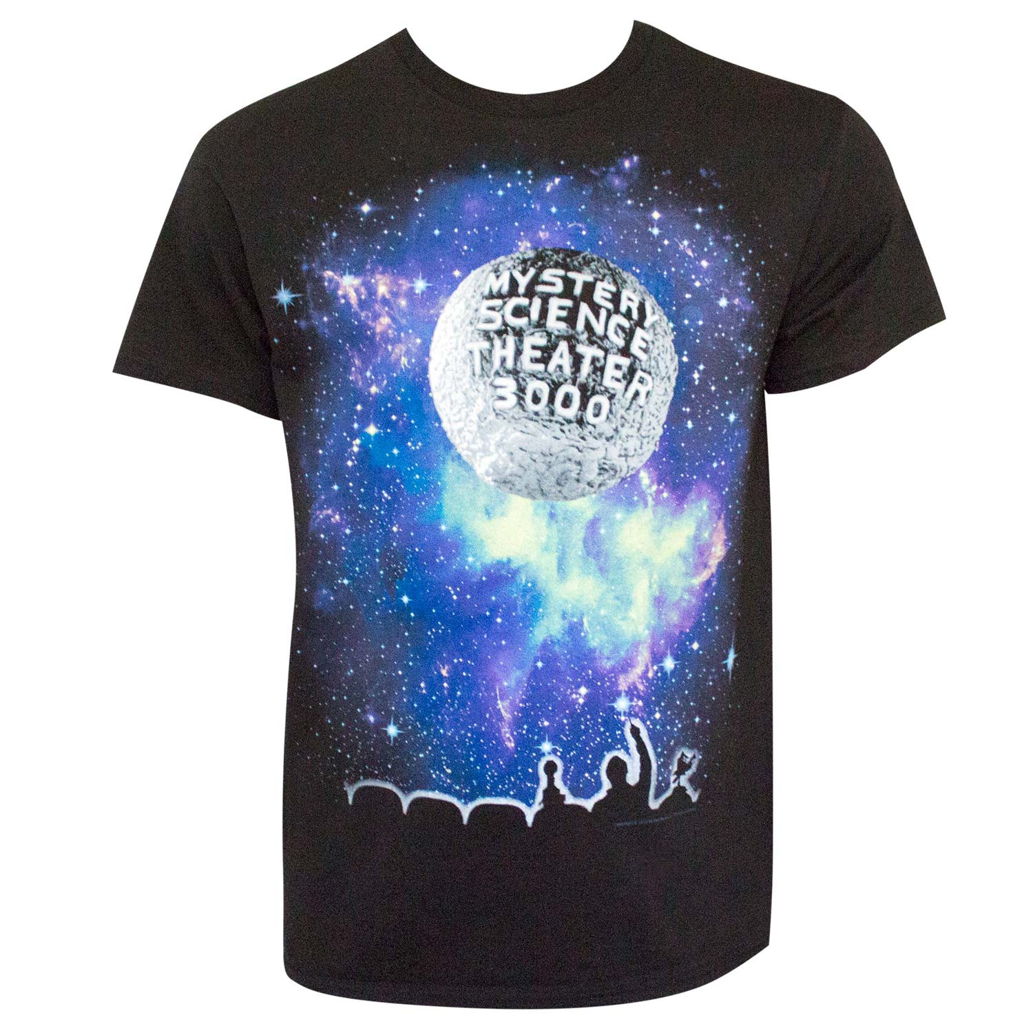 MST3K Men's Black Classic Logo Tee Shirt