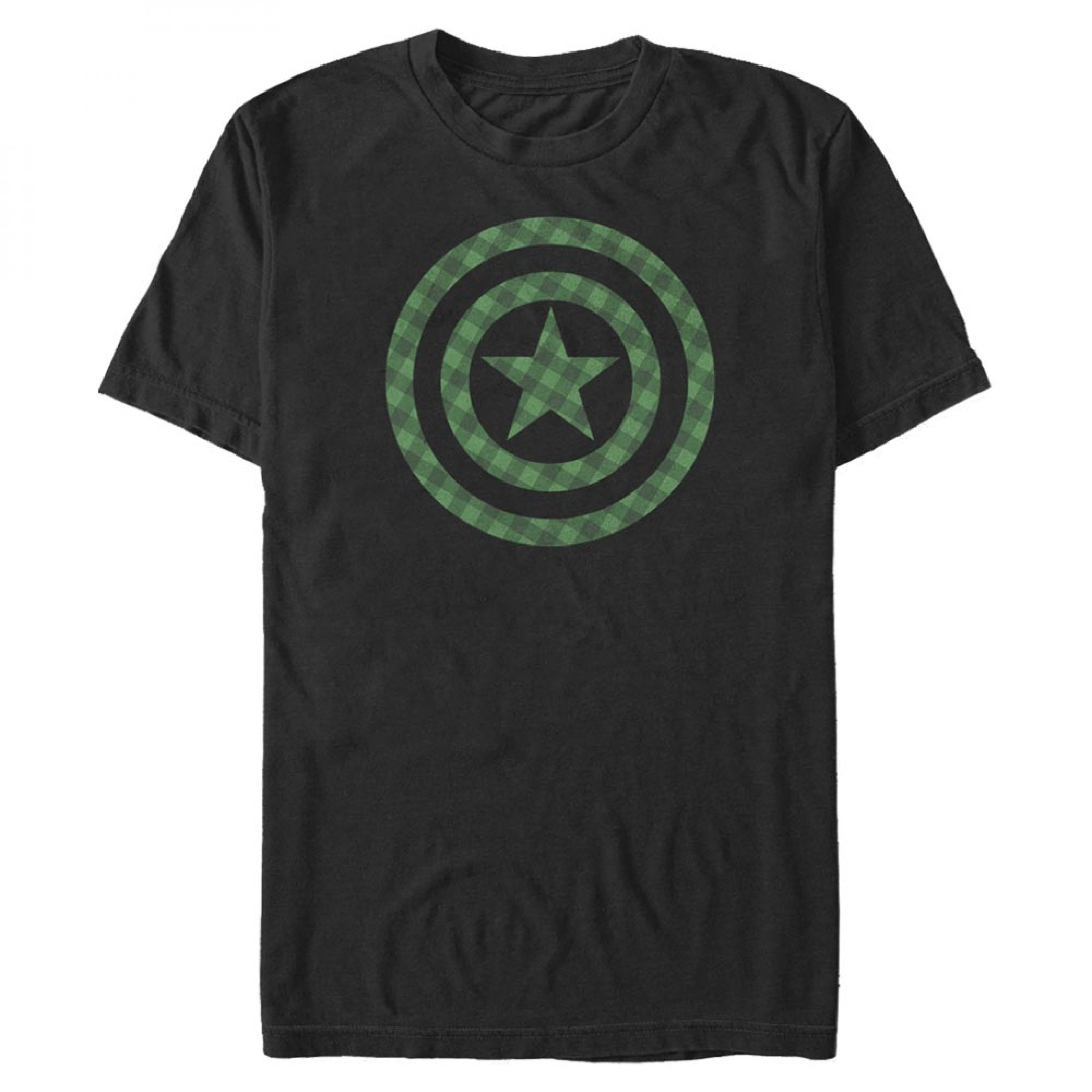 Captain America St. Patrick's Day T-Shirt, Black