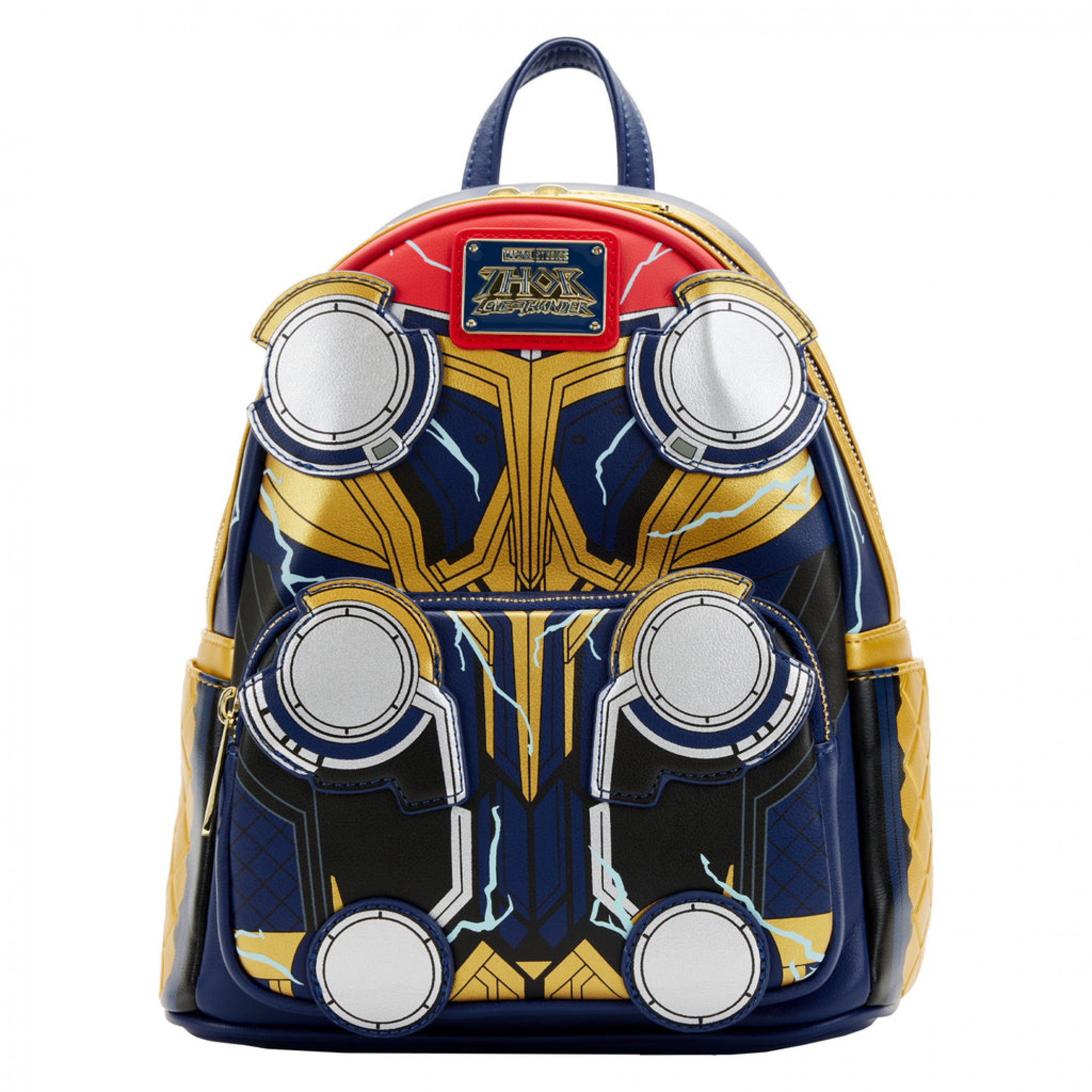 Thor Love And Thunder Glow in The Dark Cosplay Style Mini Backpack, Blue