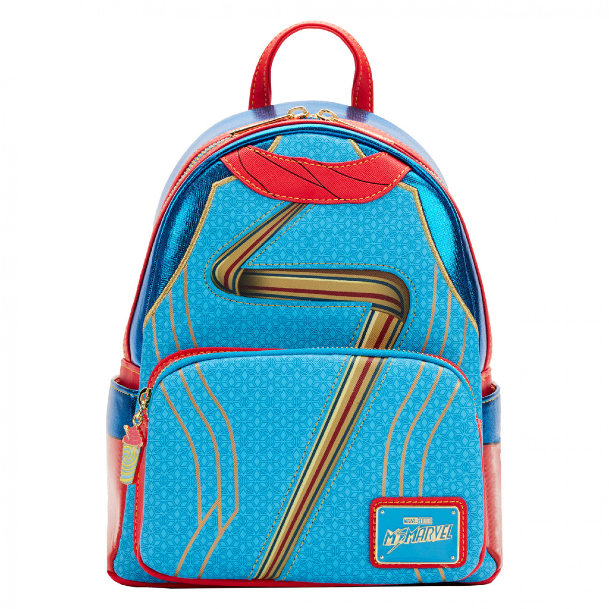 Ms. Marvel Cosplay Mini Backpack from Loungefly, White
